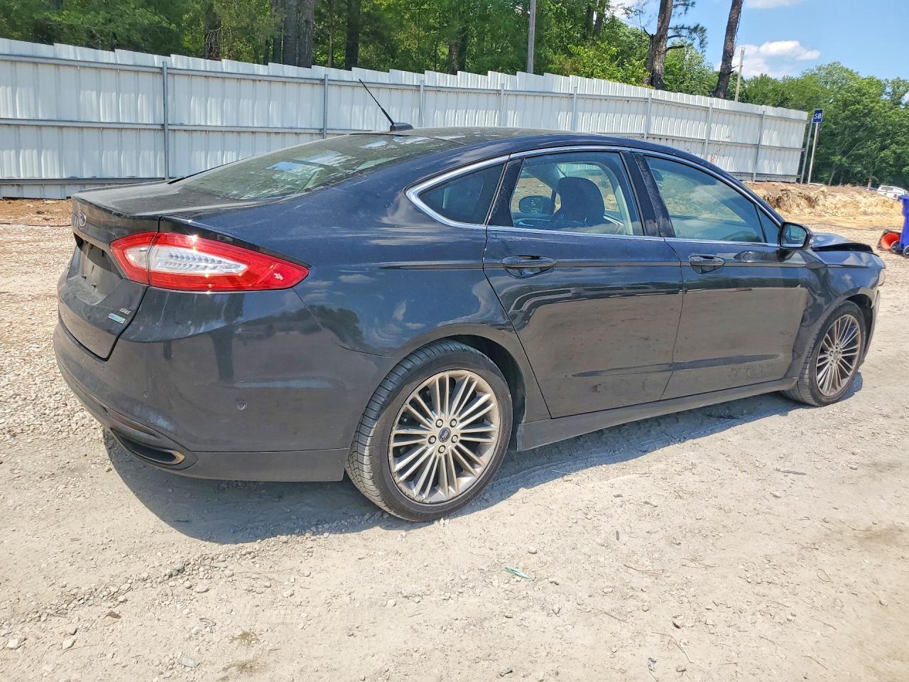 2013 Ford Fusion Se Черный vin: 3FA6P0H90DR105268