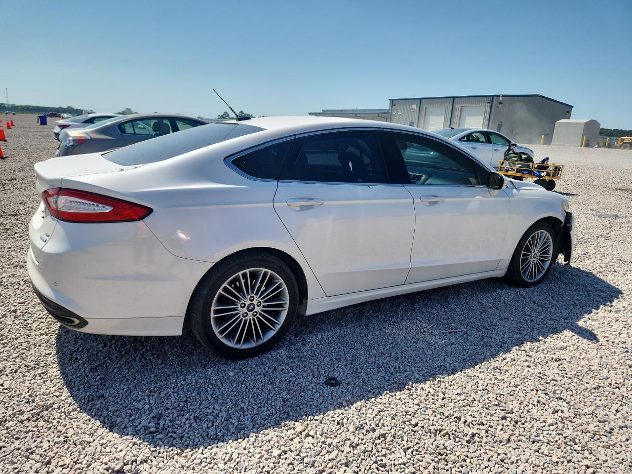 2013 Ford Fusion Se White vin: 3FA6P0H90DR187972