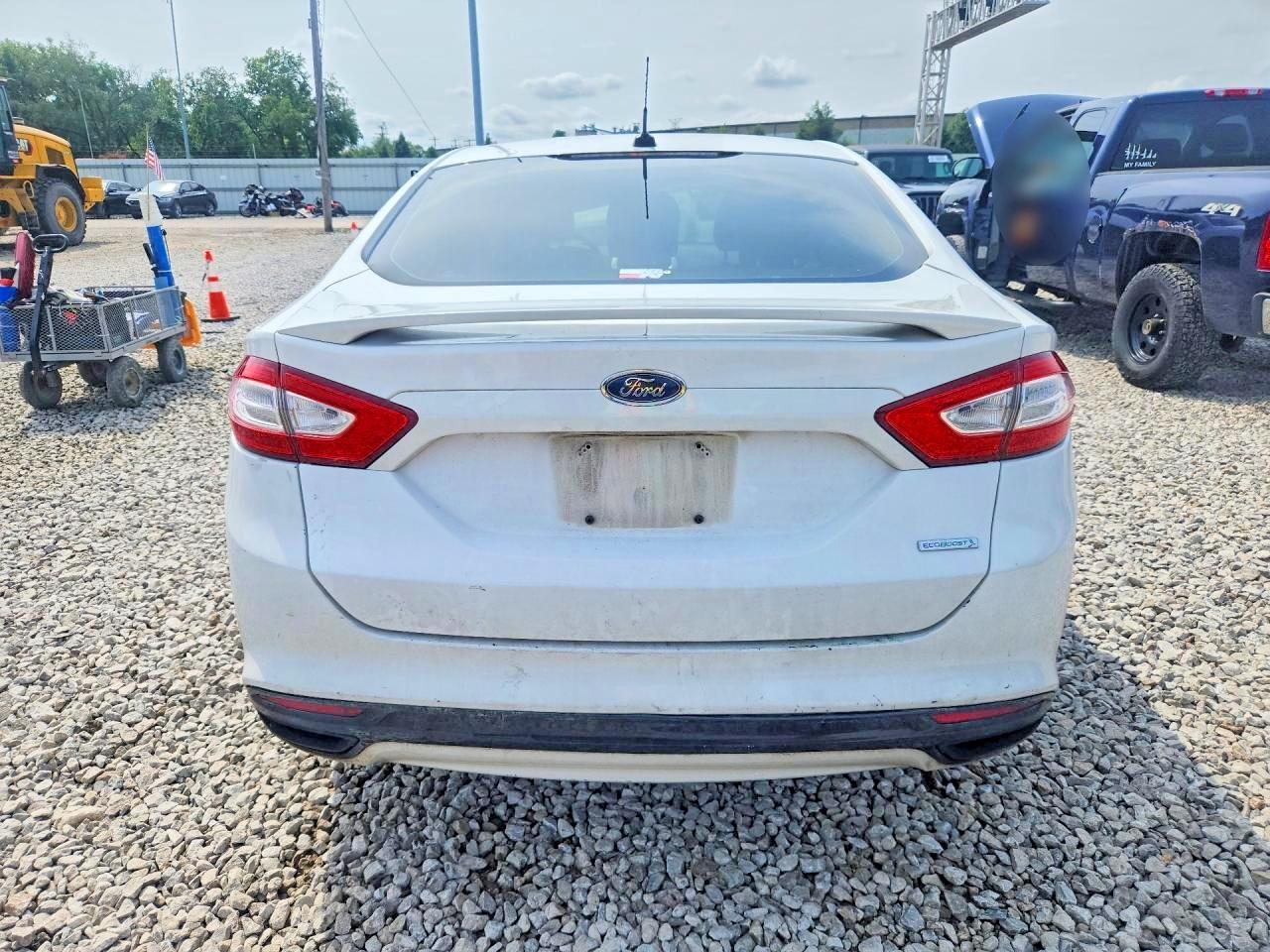 2013 Ford Fusion Se White vin: 3FA6P0H90DR241190