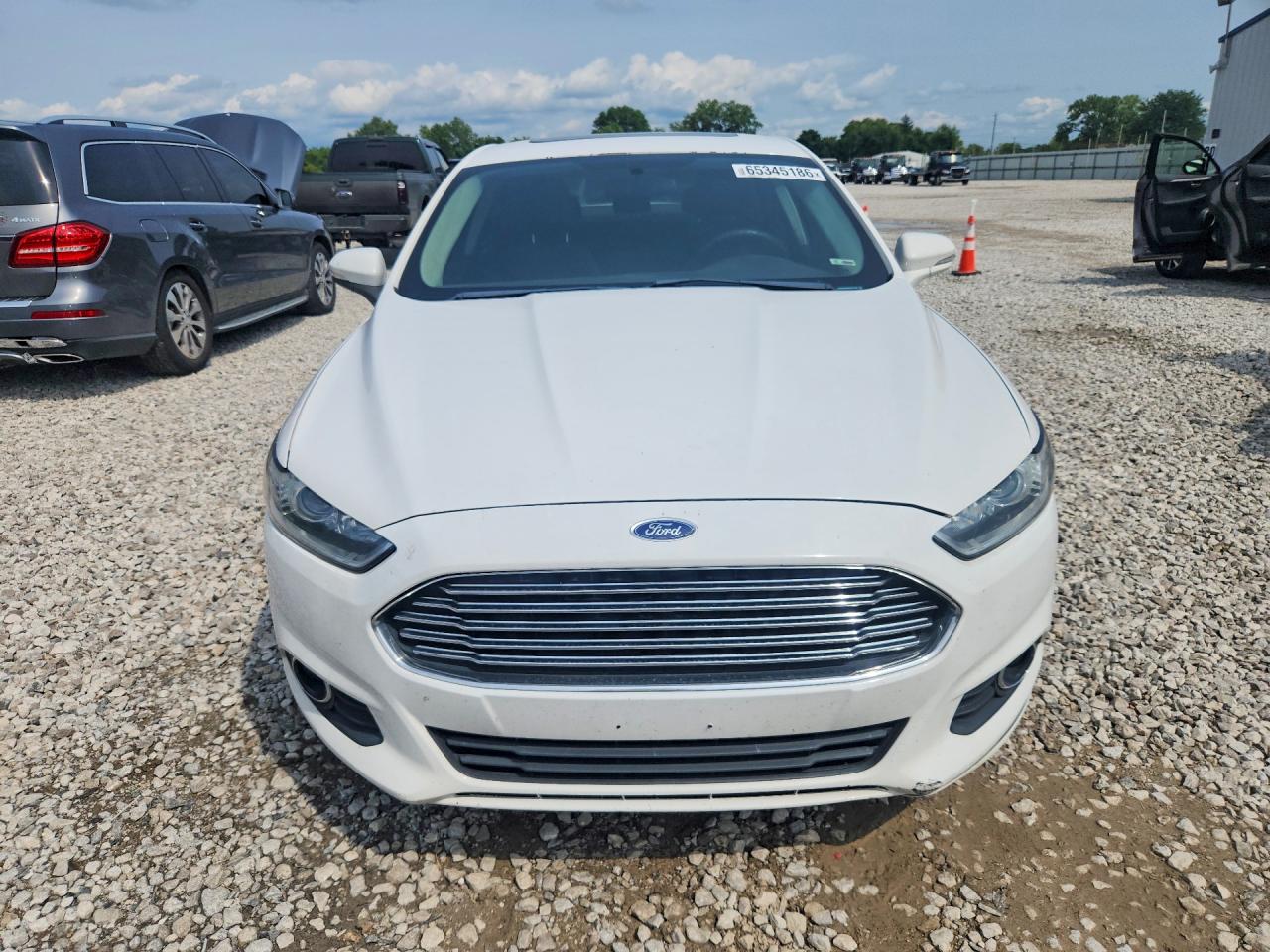 2013 Ford Fusion Se White vin: 3FA6P0H90DR241190