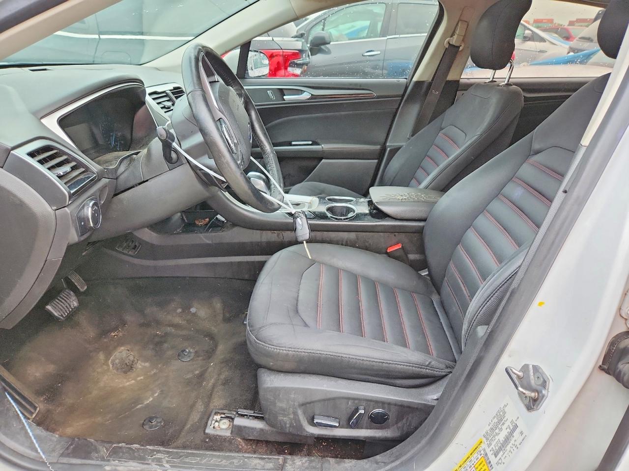 2013 Ford Fusion Se White vin: 3FA6P0H90DR241190