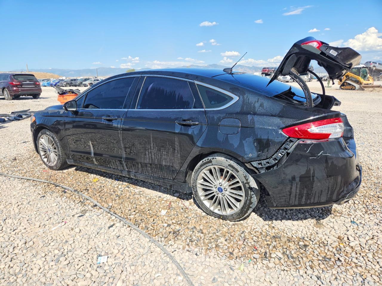 2013 Ford Fusion Se Black vin: 3FA6P0H90DR310640
