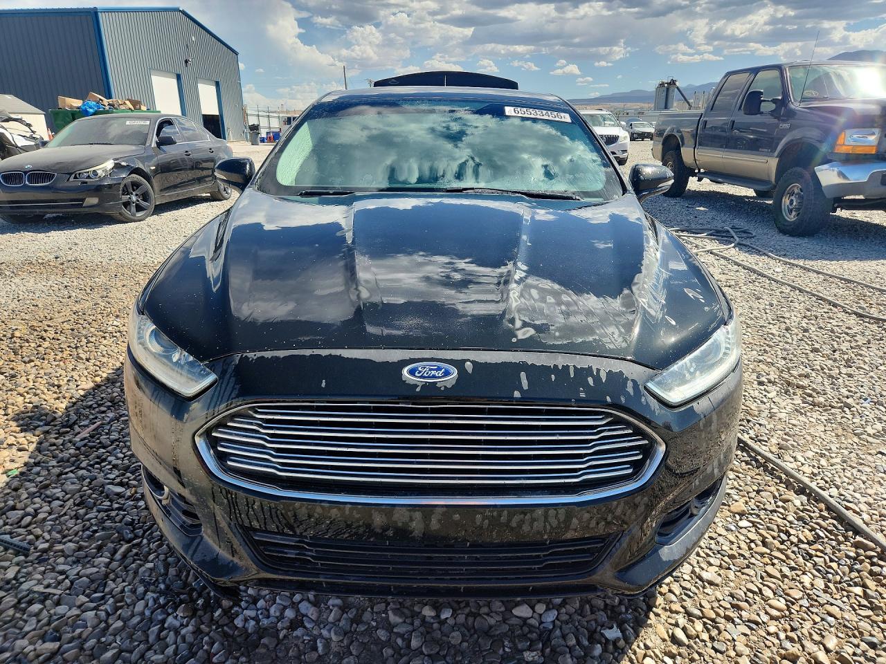 2013 Ford Fusion Se Black vin: 3FA6P0H90DR310640