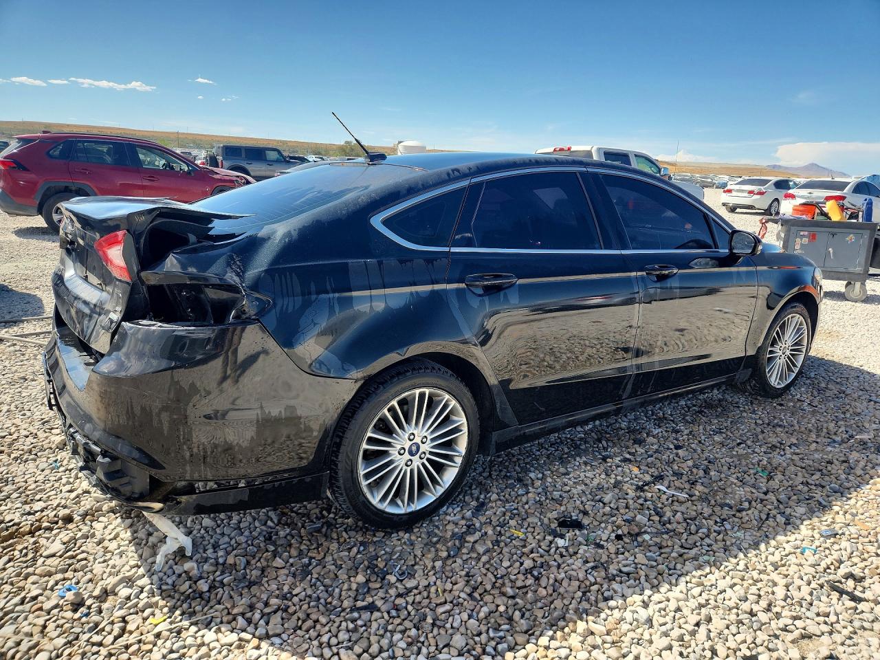 2013 Ford Fusion Se Black vin: 3FA6P0H90DR310640