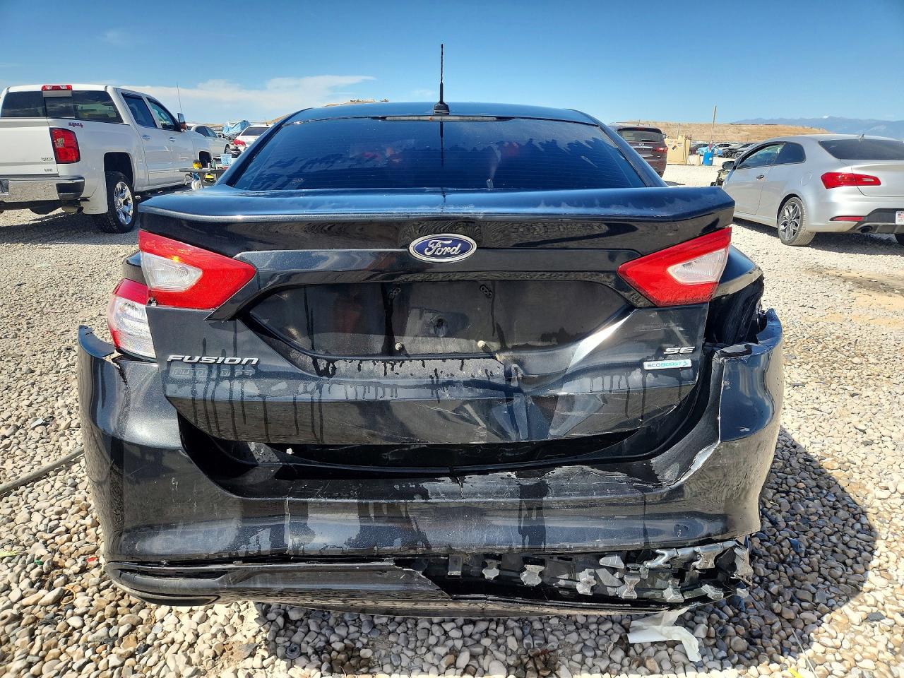 2013 Ford Fusion Se Black vin: 3FA6P0H90DR310640