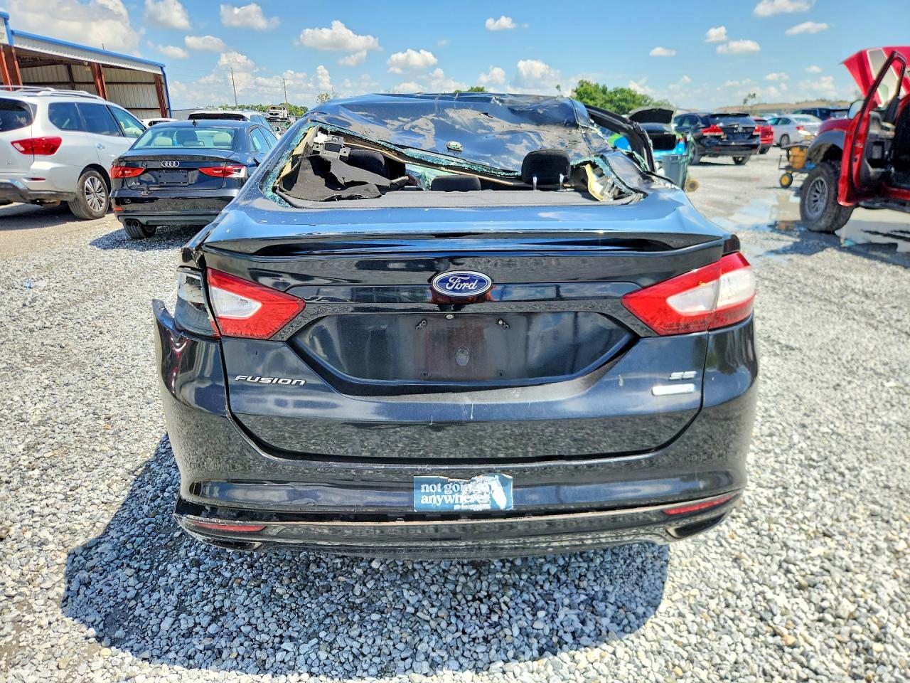 2014 Ford Fusion Se Black vin: 3FA6P0H90ER133797