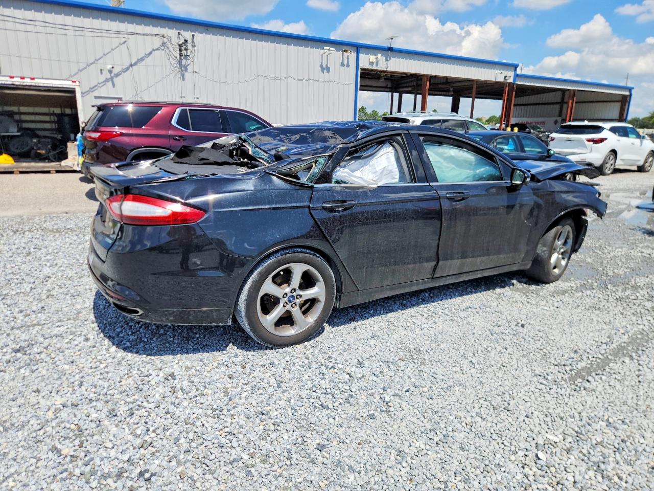2014 Ford Fusion Se Black vin: 3FA6P0H90ER133797