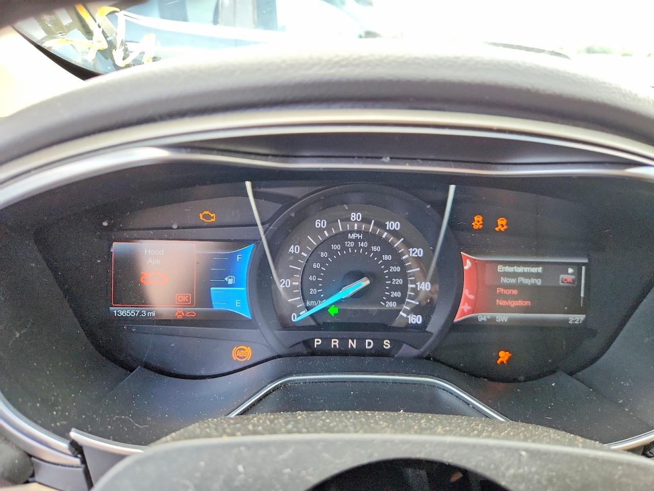 2014 Ford Fusion Se Black vin: 3FA6P0H90ER170798