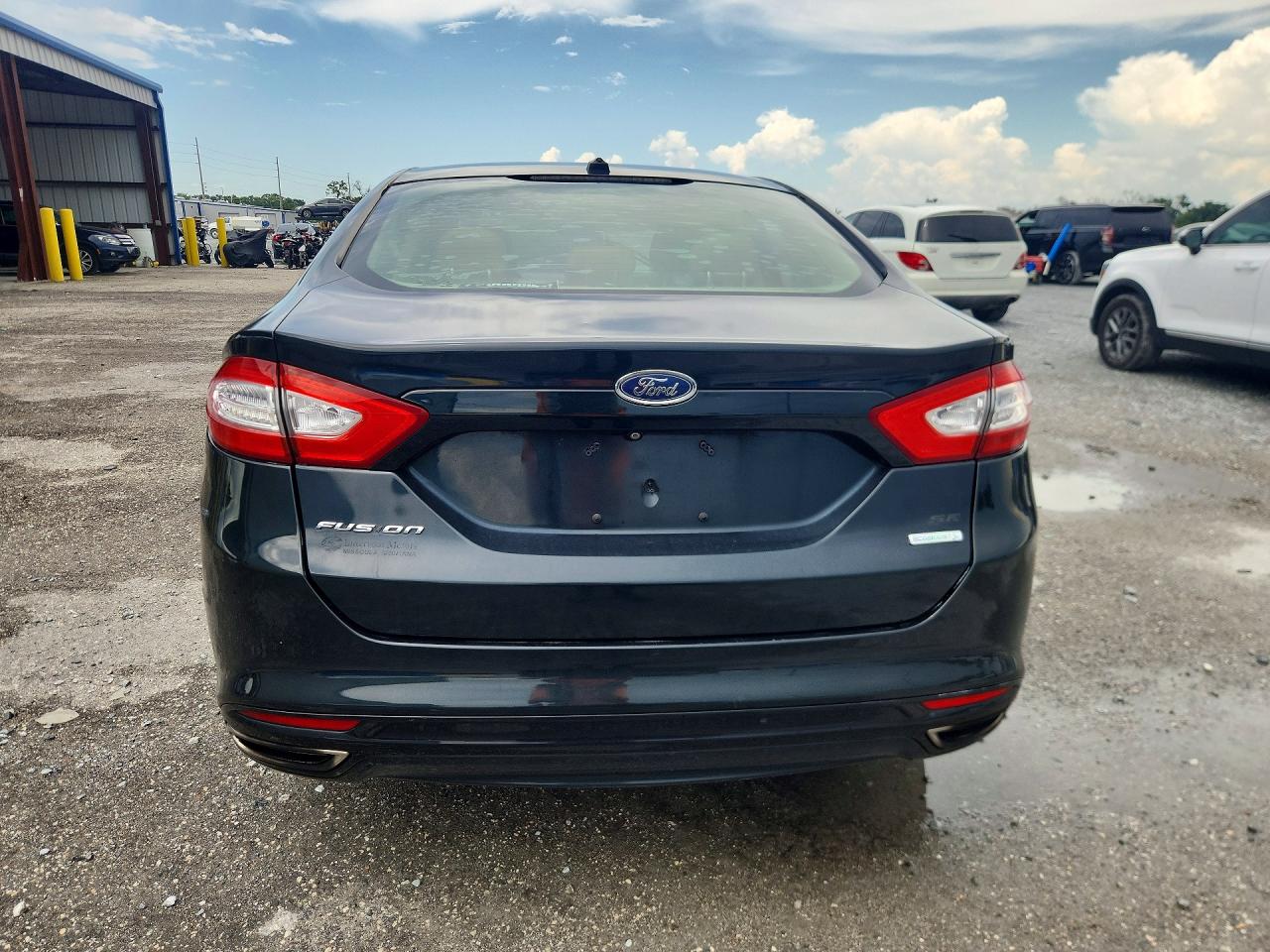 2014 Ford Fusion Black vin: 3FA6P0H90ER170798