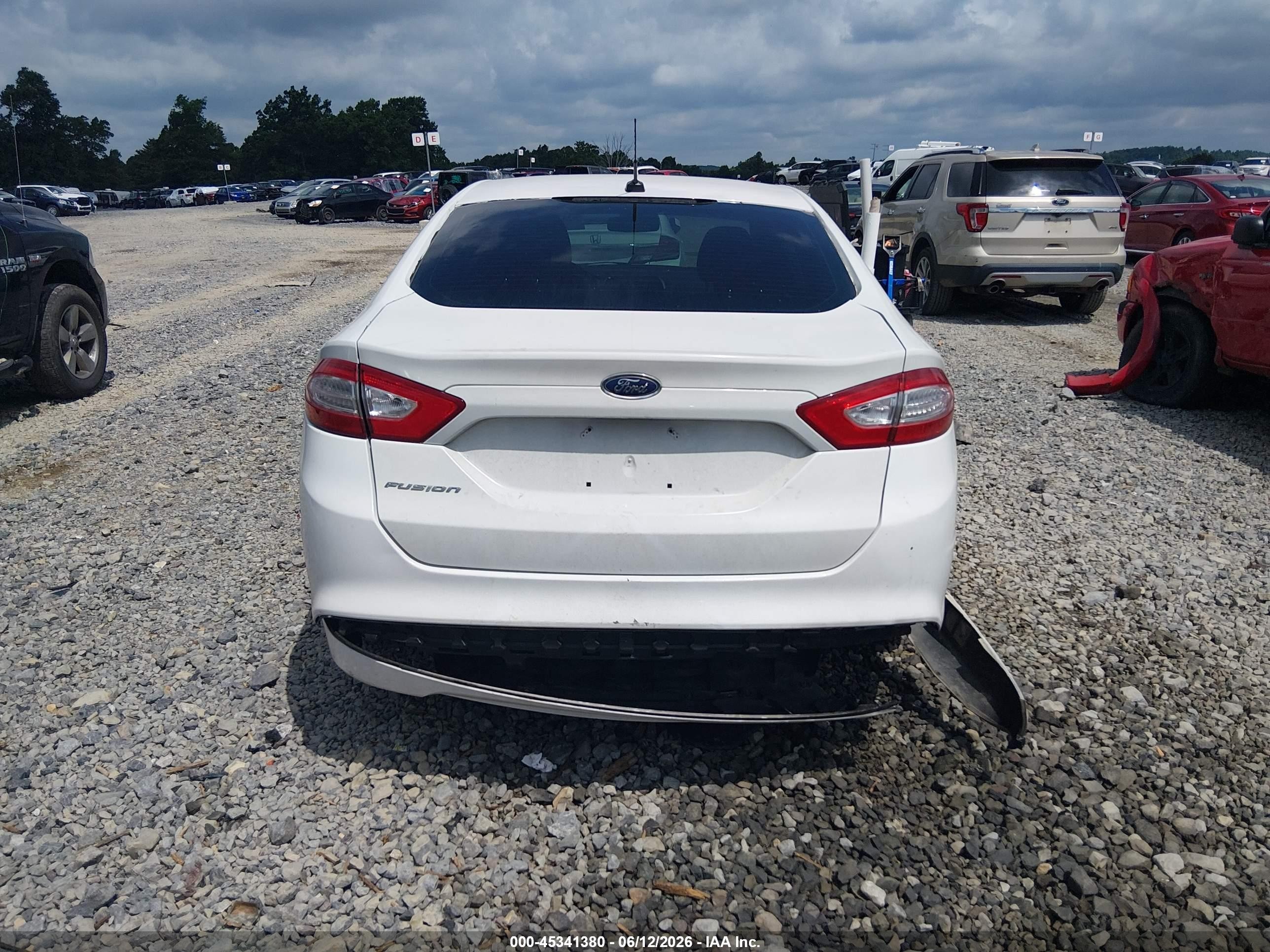 2014 Ford Fusion Se Белый vin: 3FA6P0H90ER187133