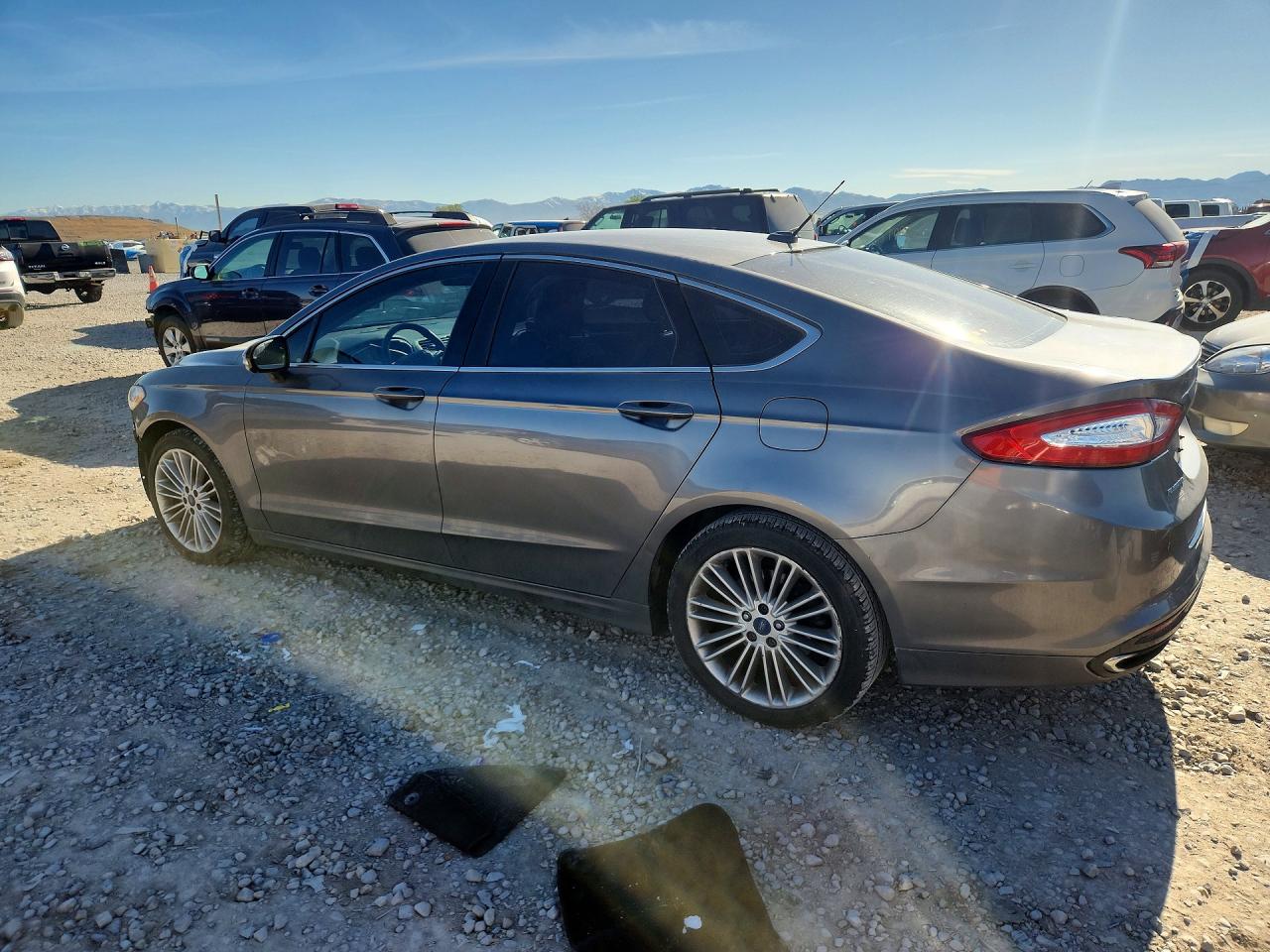 2014 Ford Fusion Se Charcoal vin: 3FA6P0H90ER268620