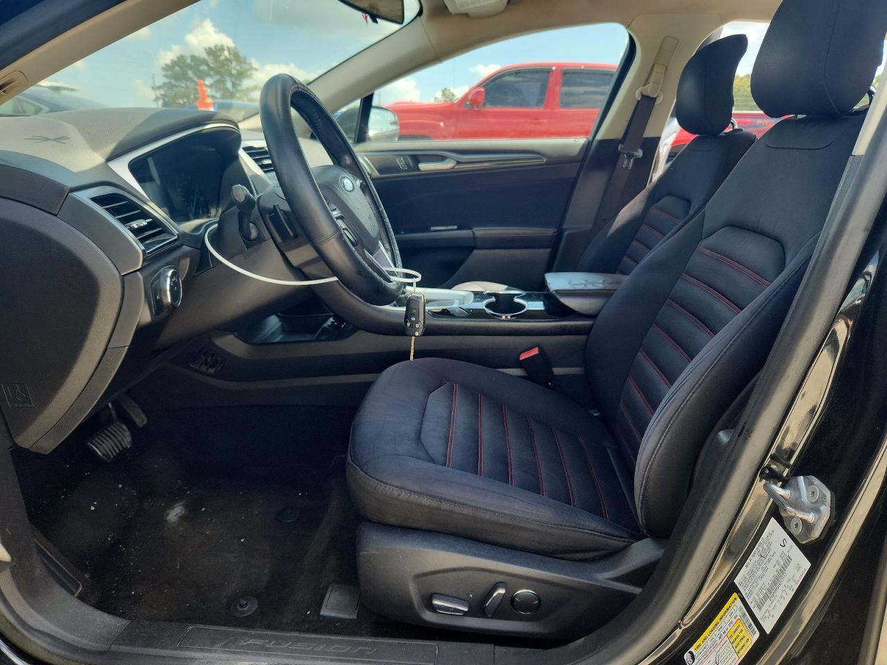 2014 Ford Fusion Se Black vin: 3FA6P0H90ER272117