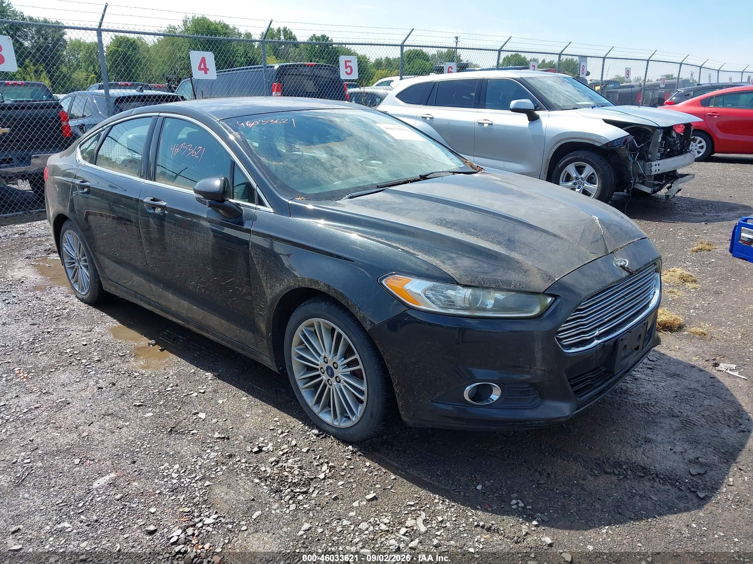 2014 Ford Fusion Se Black vin: 3FA6P0H90ER381838