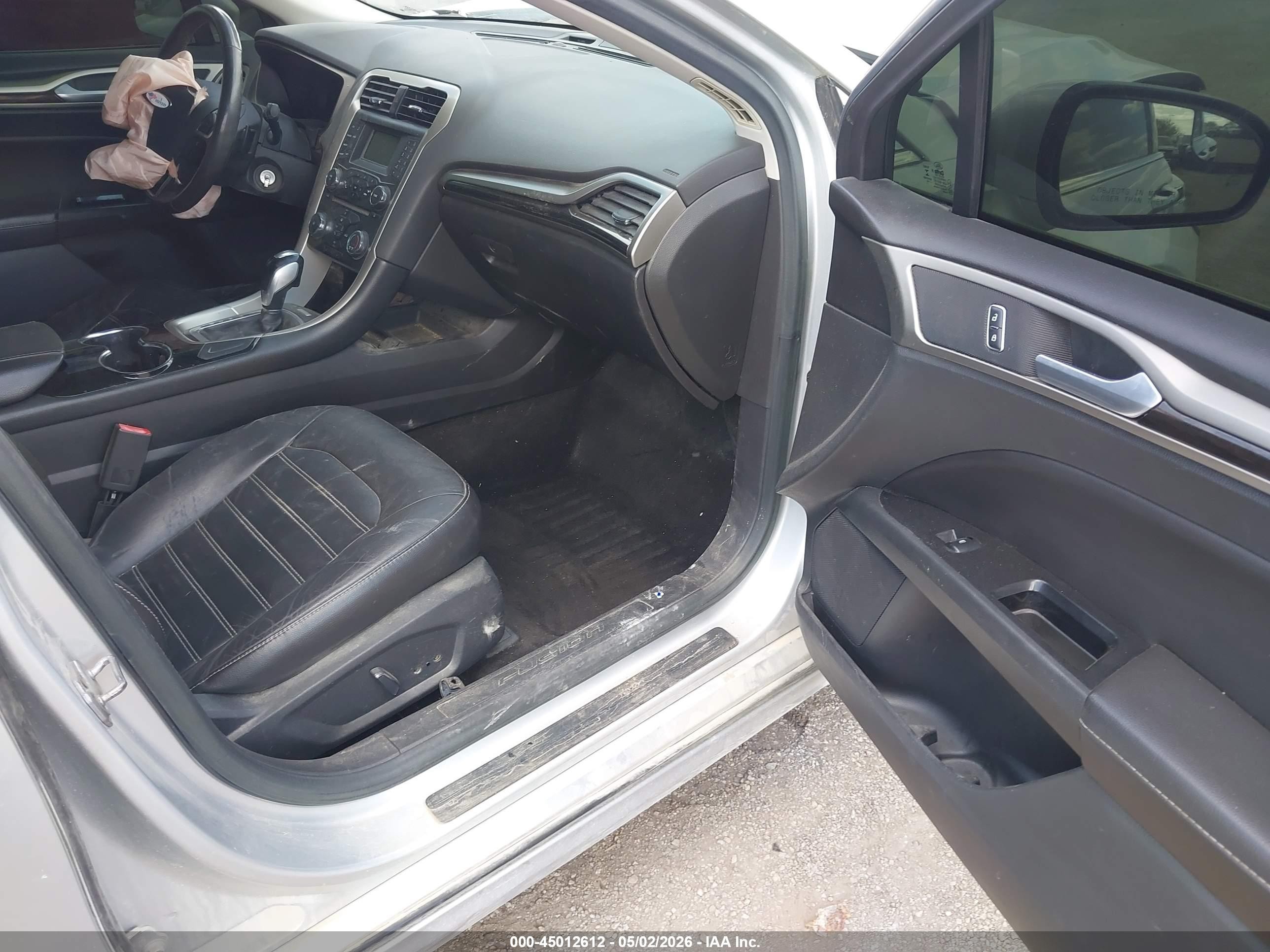 2014 Ford Fusion Se Silver vin: 3FA6P0H90ER381869