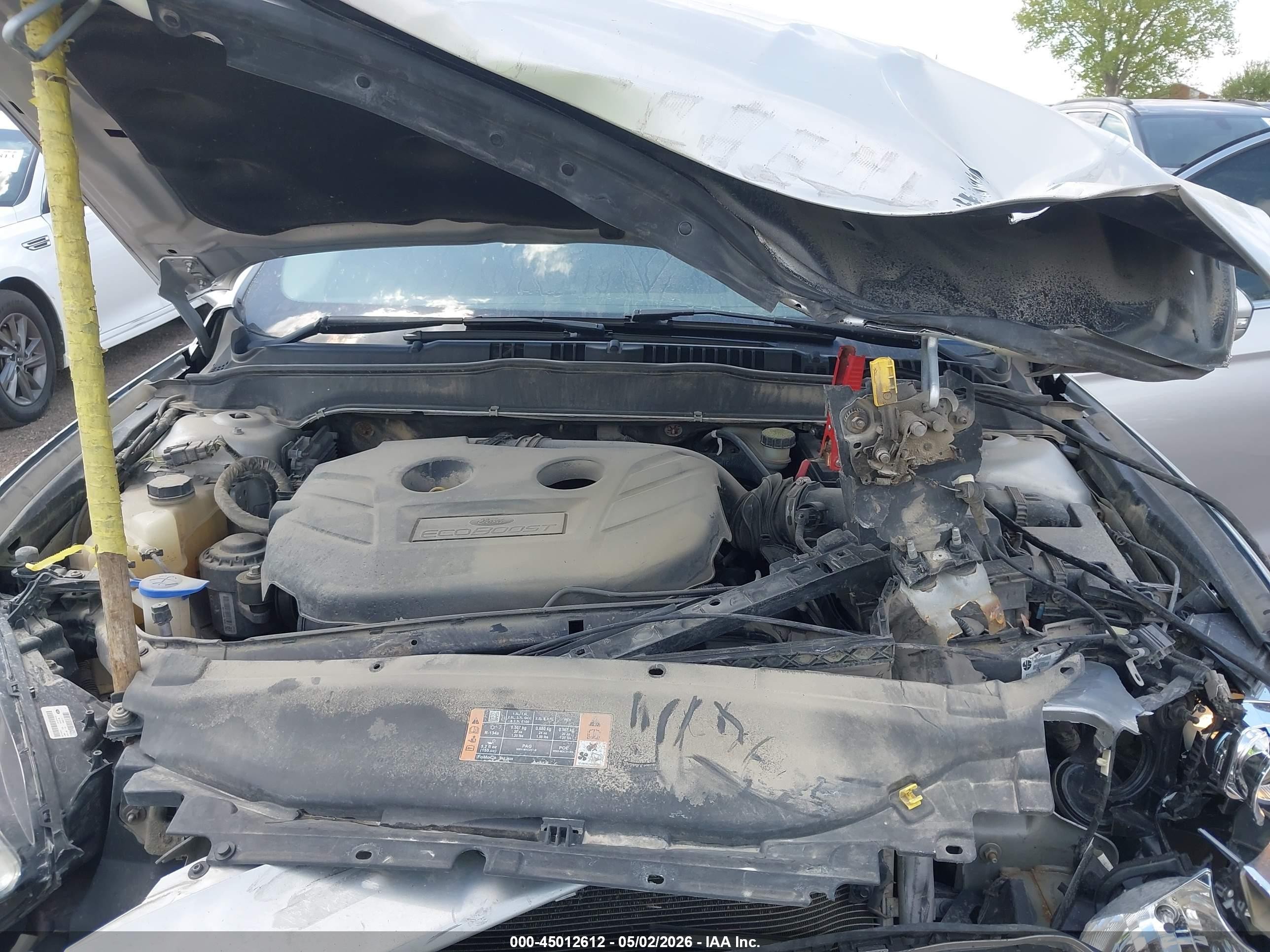 2014 Ford Fusion Se Silver vin: 3FA6P0H90ER381869