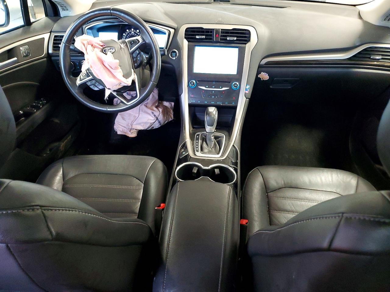 2014 Ford Fusion Se White vin: 3FA6P0H90ER391902
