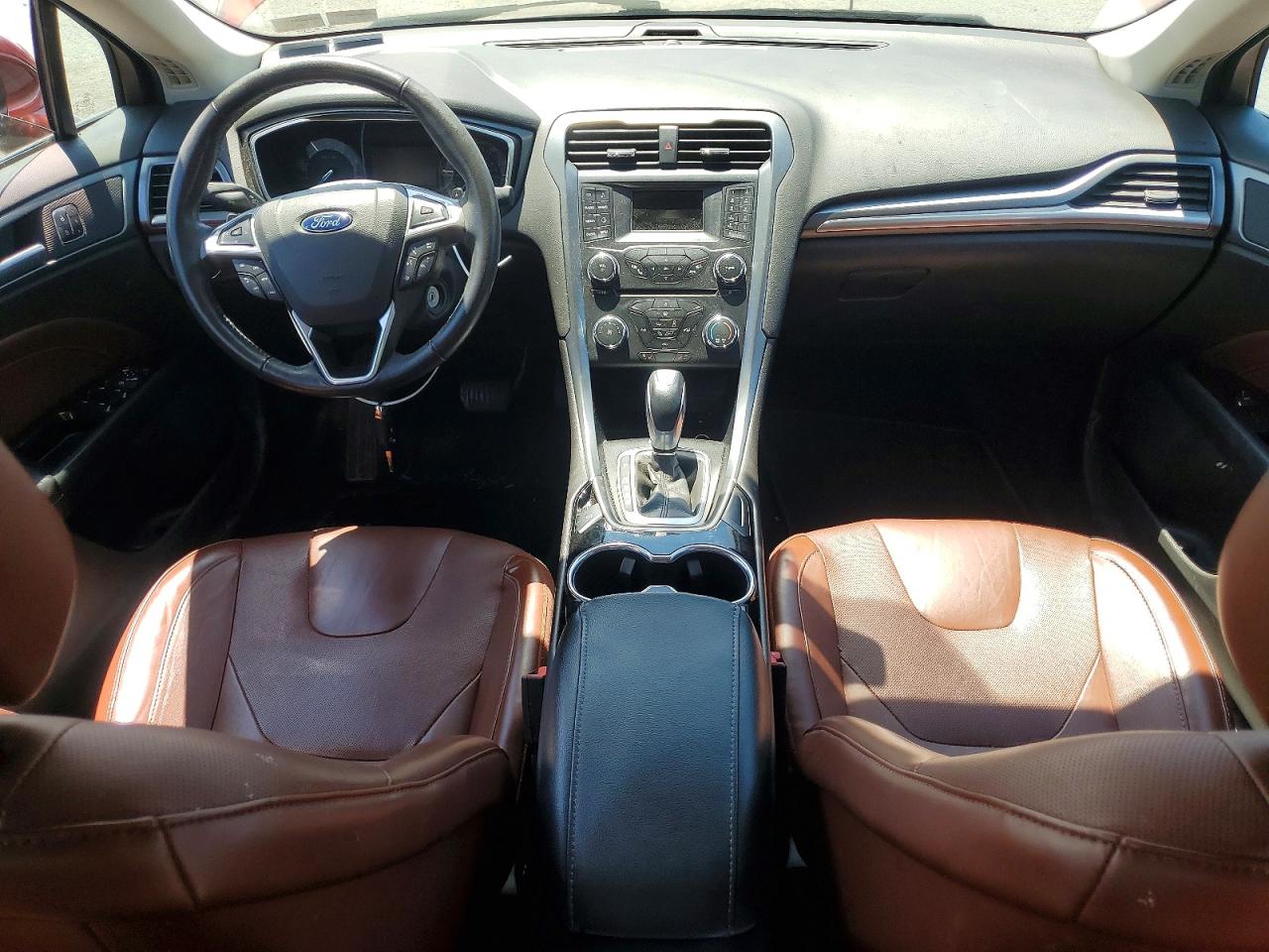 2015 Ford Fusion Se Maroon vin: 3FA6P0H90FR122915