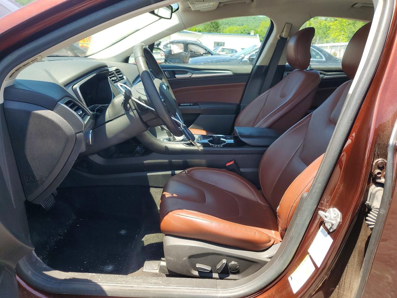 2015 Ford Fusion Se Maroon vin: 3FA6P0H90FR122915