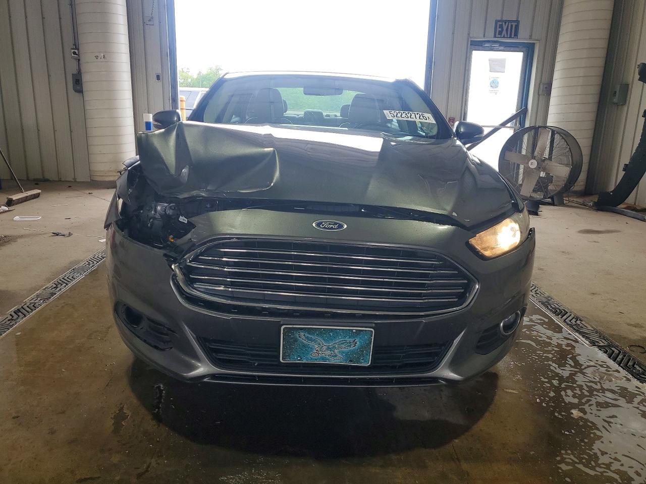 2015 Ford Fusion Se Gray vin: 3FA6P0H90FR282454