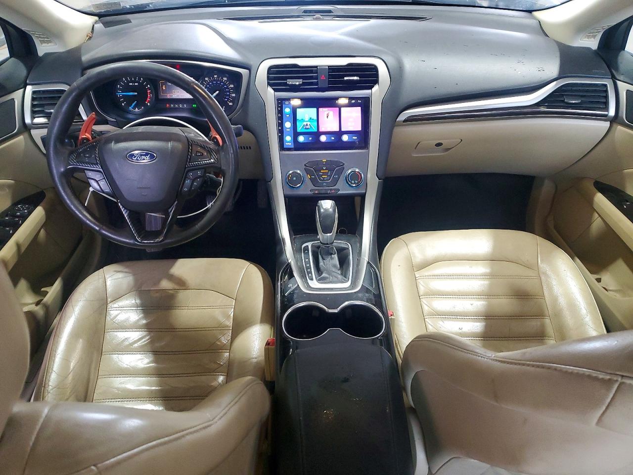 2015 Ford Fusion Se Gray vin: 3FA6P0H90FR282454