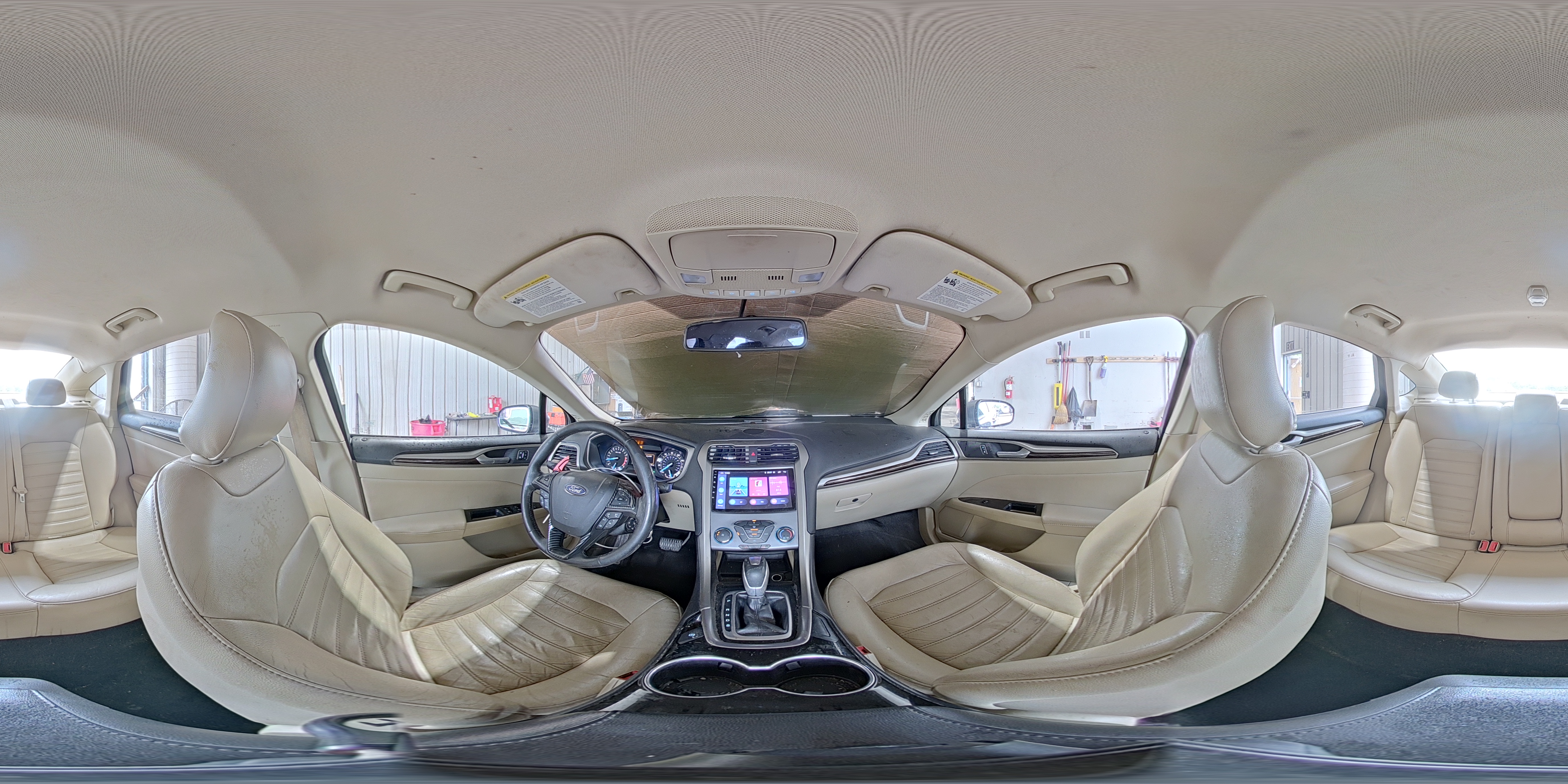 2015 Ford Fusion Se Gray vin: 3FA6P0H90FR282454