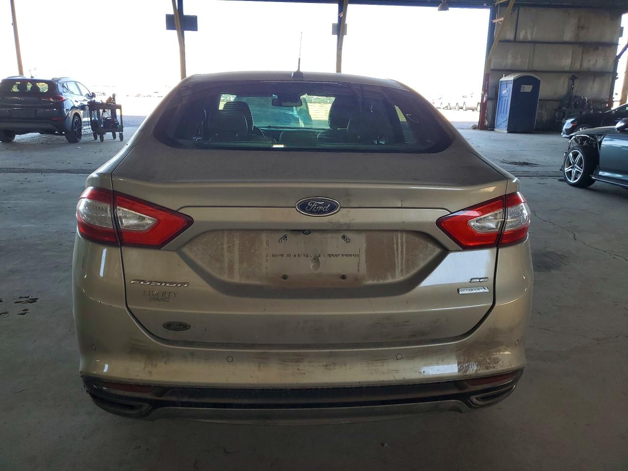 2015 Ford Fusion Se Silver vin: 3FA6P0H90FR294992
