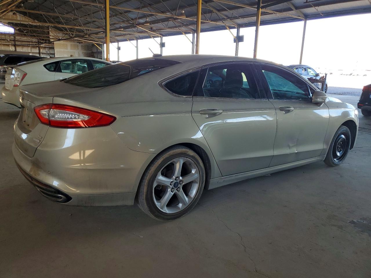 2015 Ford Fusion Se Silver vin: 3FA6P0H90FR294992