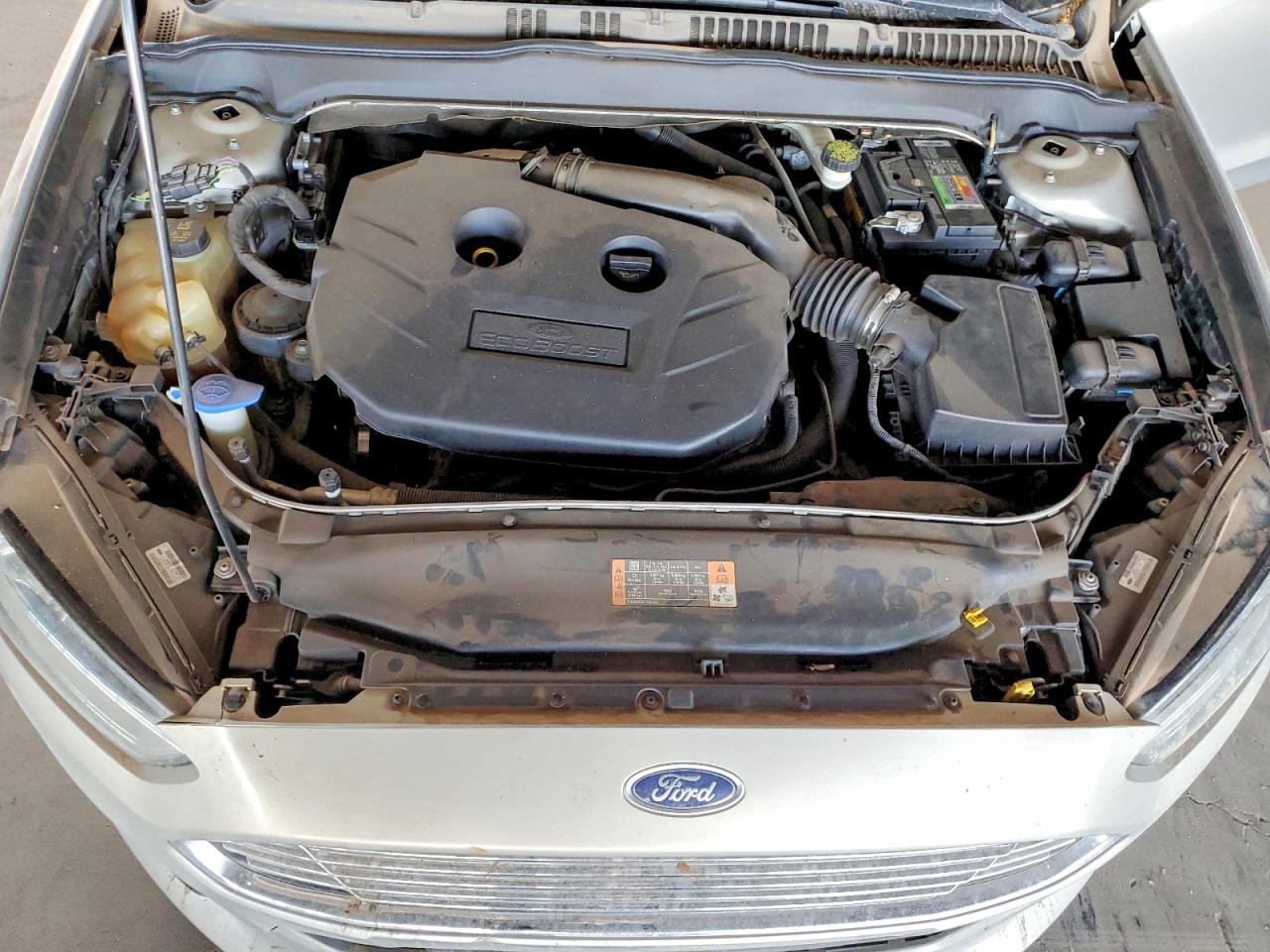 2015 Ford Fusion Se Silver vin: 3FA6P0H90FR294992