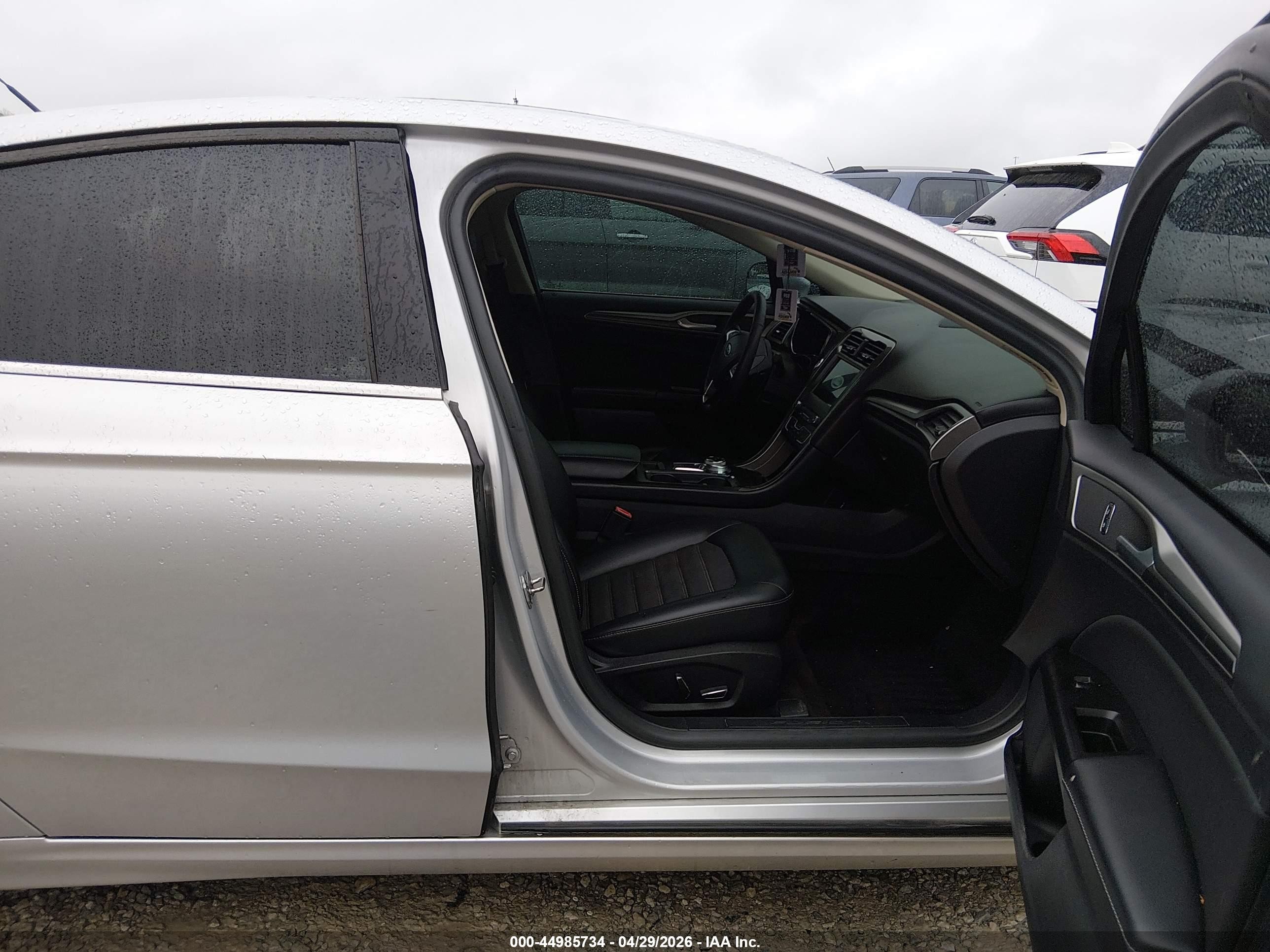 2017 Ford Fusion Se Silver vin: 3FA6P0H90HR334023