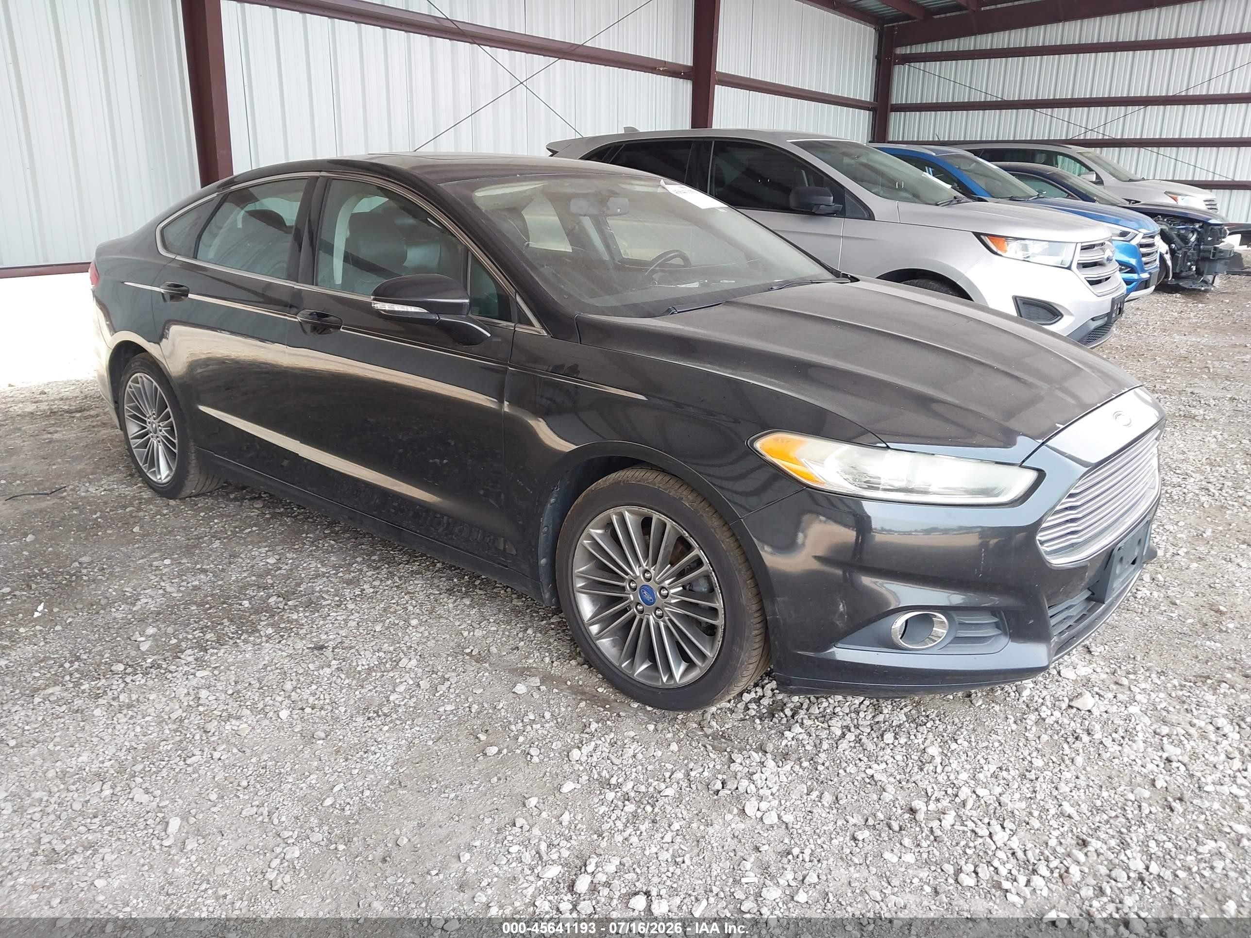 2013 Ford Fusion Se Black vin: 3FA6P0H91DR181274