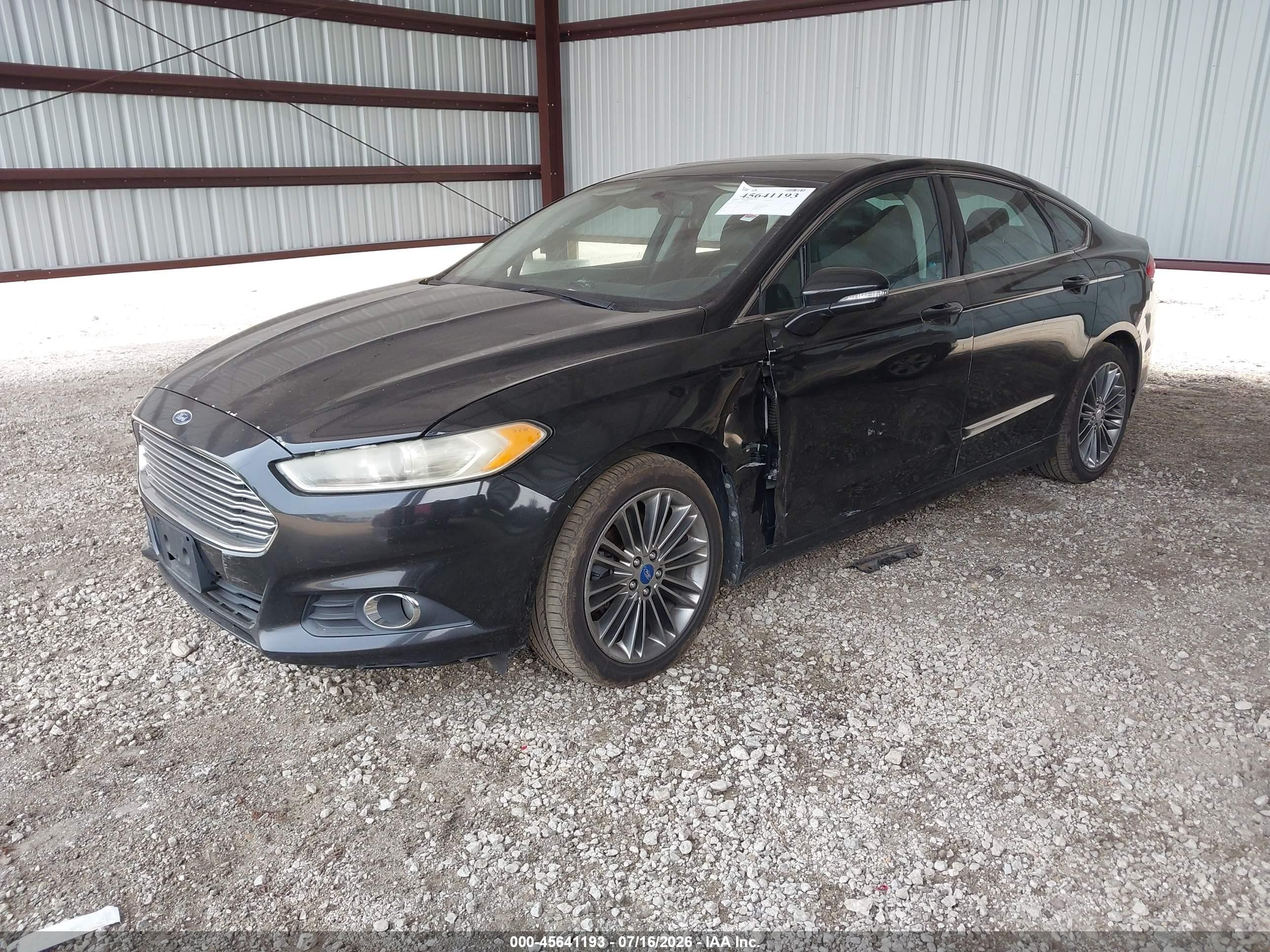 2013 Ford Fusion Se Black vin: 3FA6P0H91DR181274