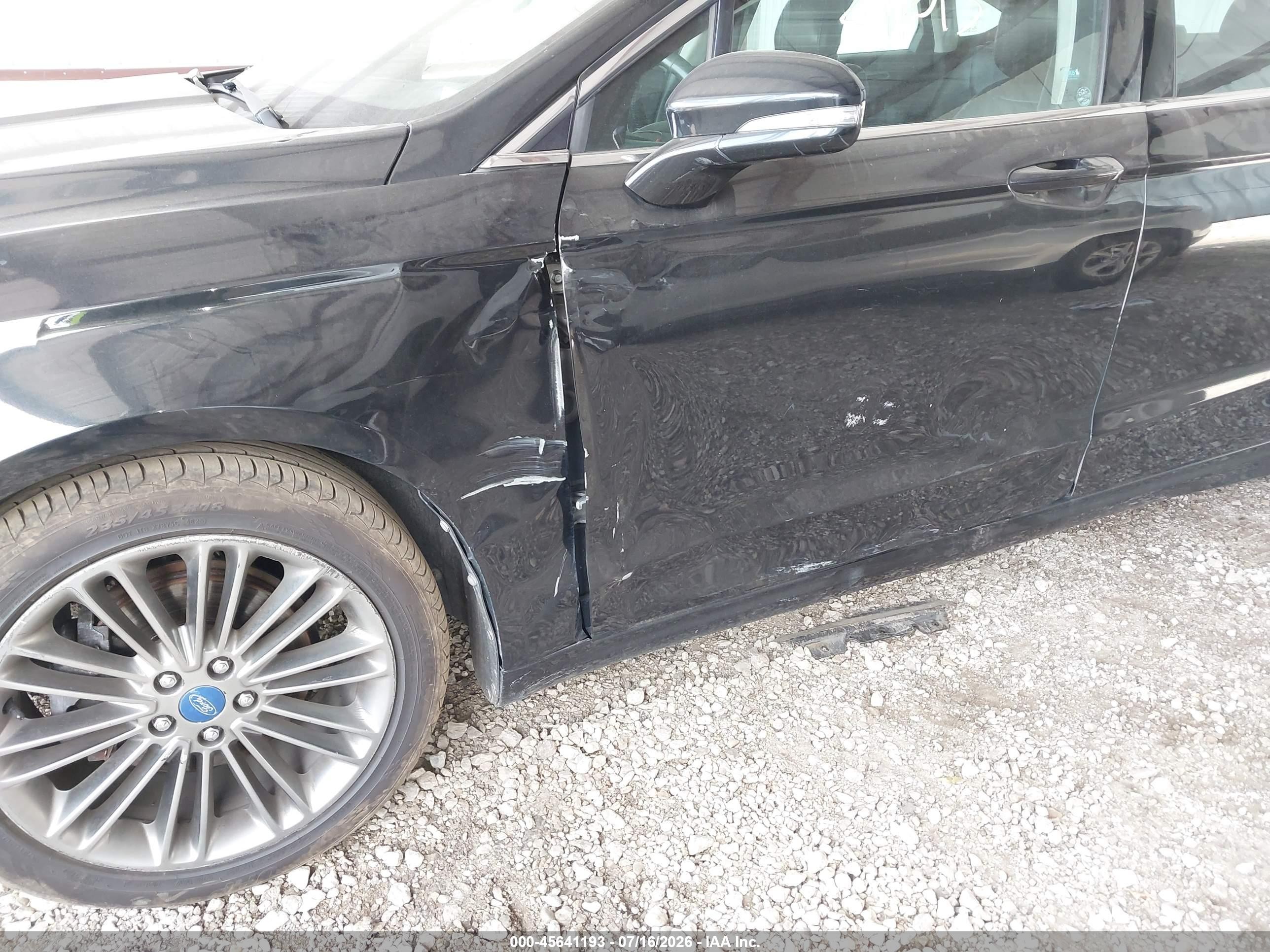 2013 Ford Fusion Se Black vin: 3FA6P0H91DR181274