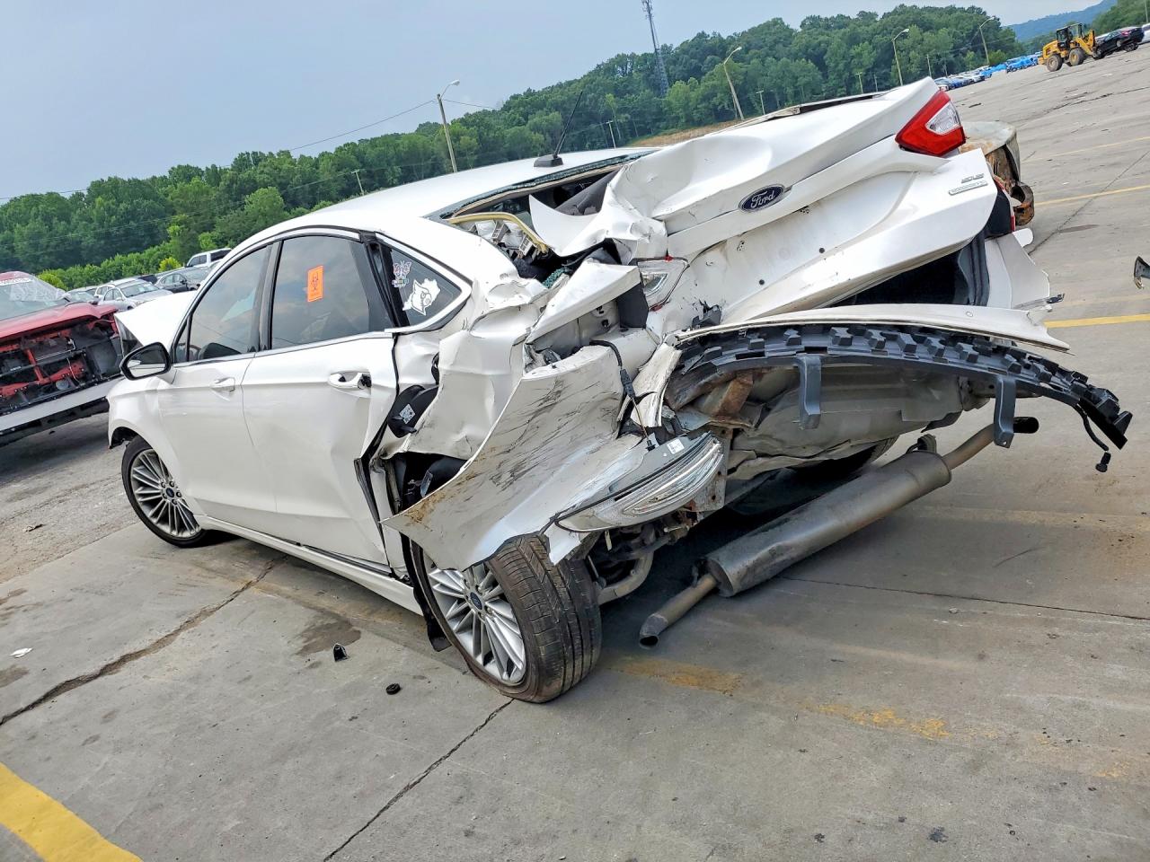 2013 Ford Fusion Se Белый vin: 3FA6P0H91DR213494
