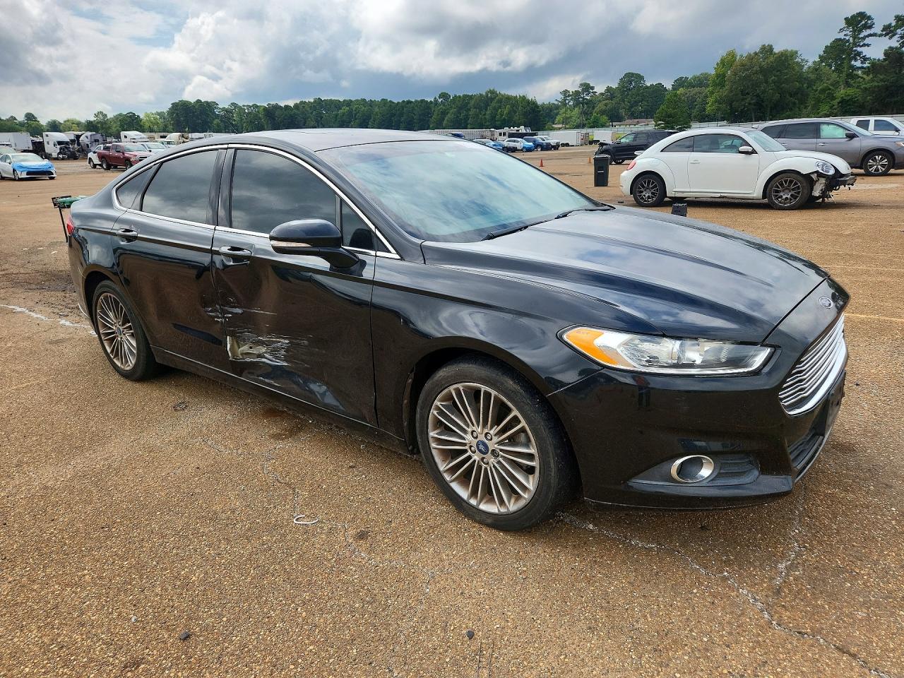 2013 Ford Fusion Se Black vin: 3FA6P0H91DR243594