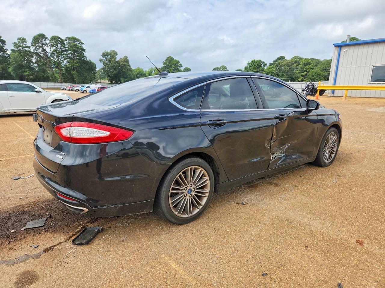 2013 Ford Fusion Se Black vin: 3FA6P0H91DR243594