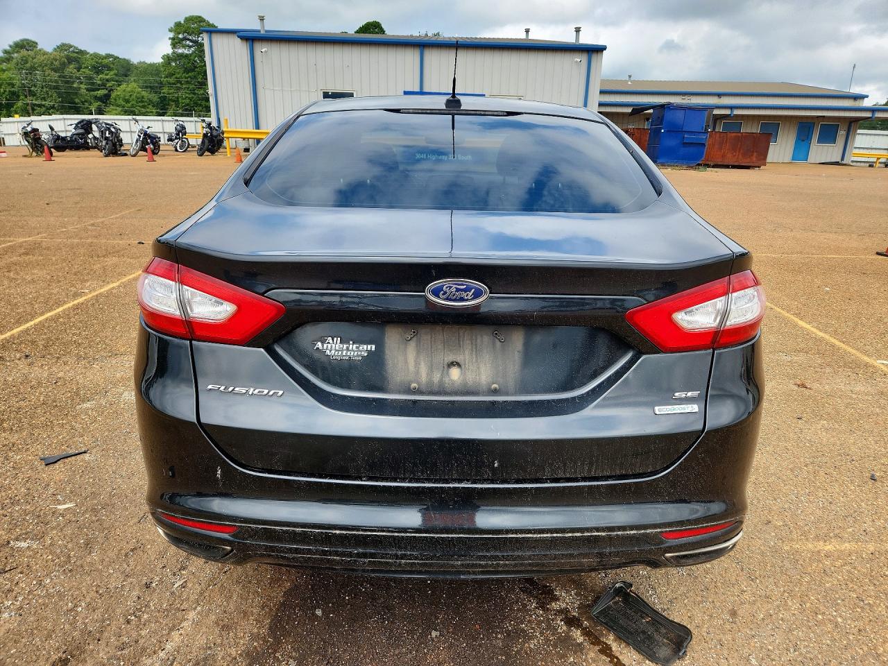 2013 Ford Fusion Se Black vin: 3FA6P0H91DR243594