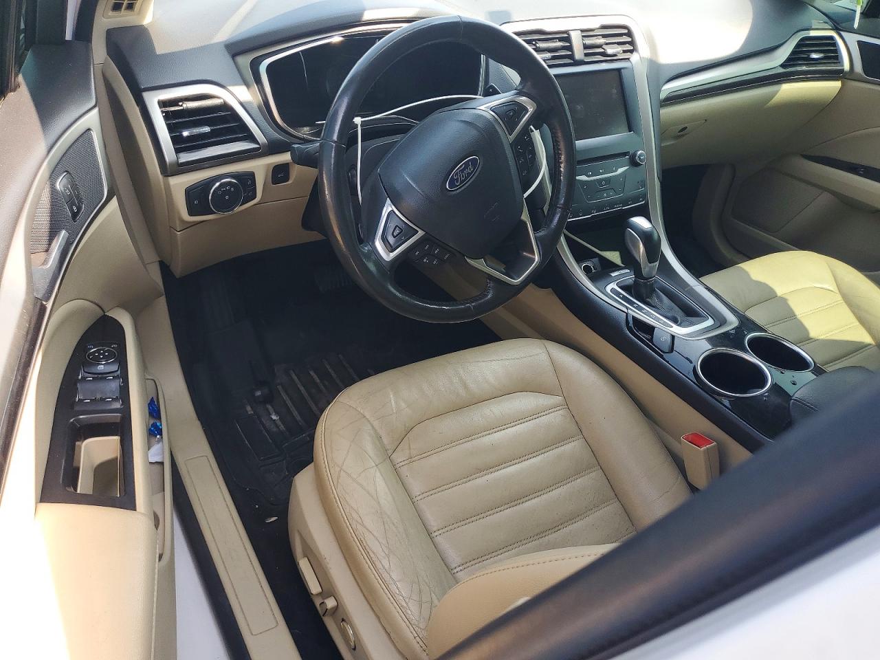 2013 Ford Fusion Se White vin: 3FA6P0H91DR254840