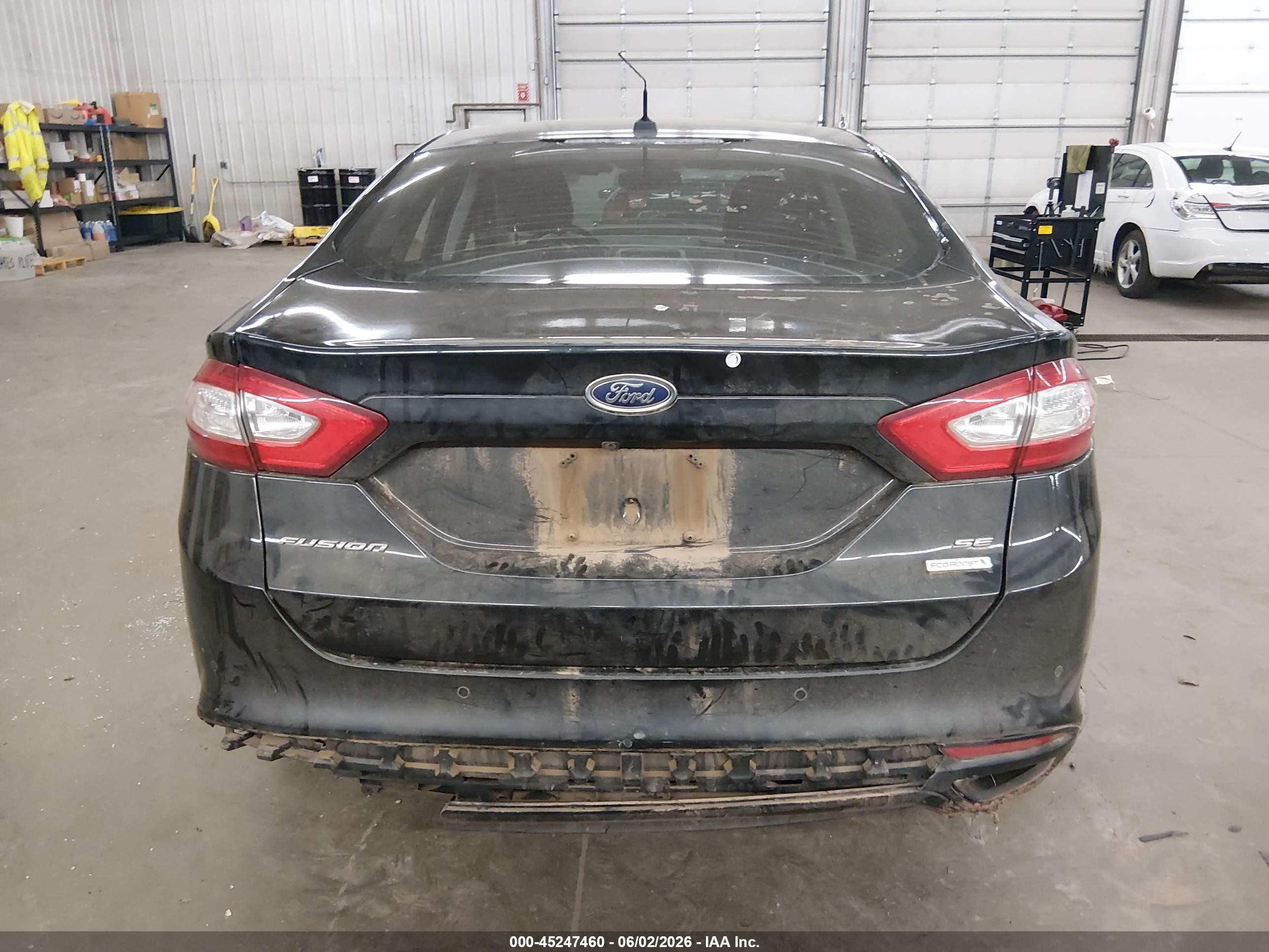 2013 Ford Fusion Se Black vin: 3FA6P0H91DR260878