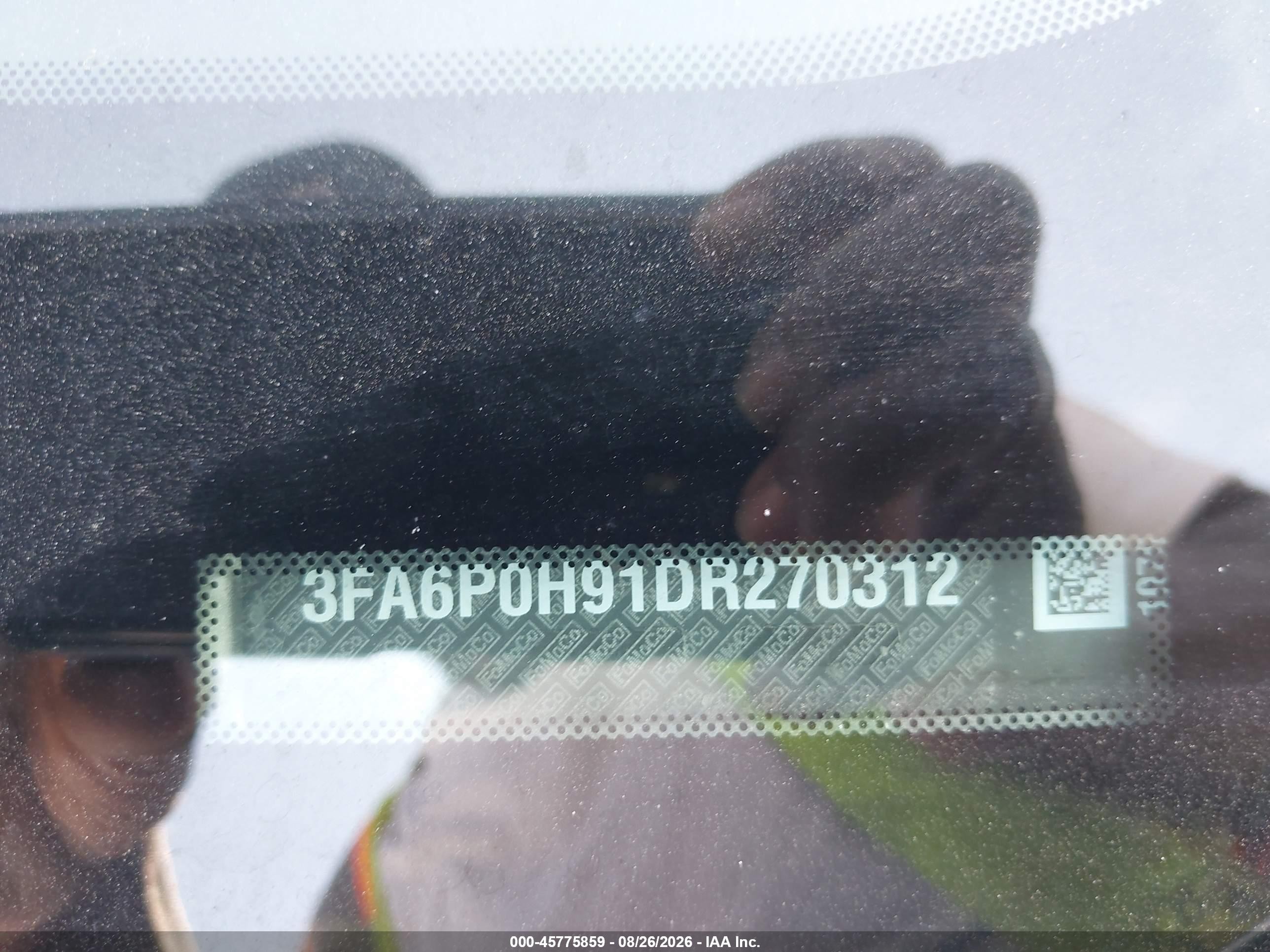 2013 Ford Fusion Se Серый vin: 3FA6P0H91DR270312