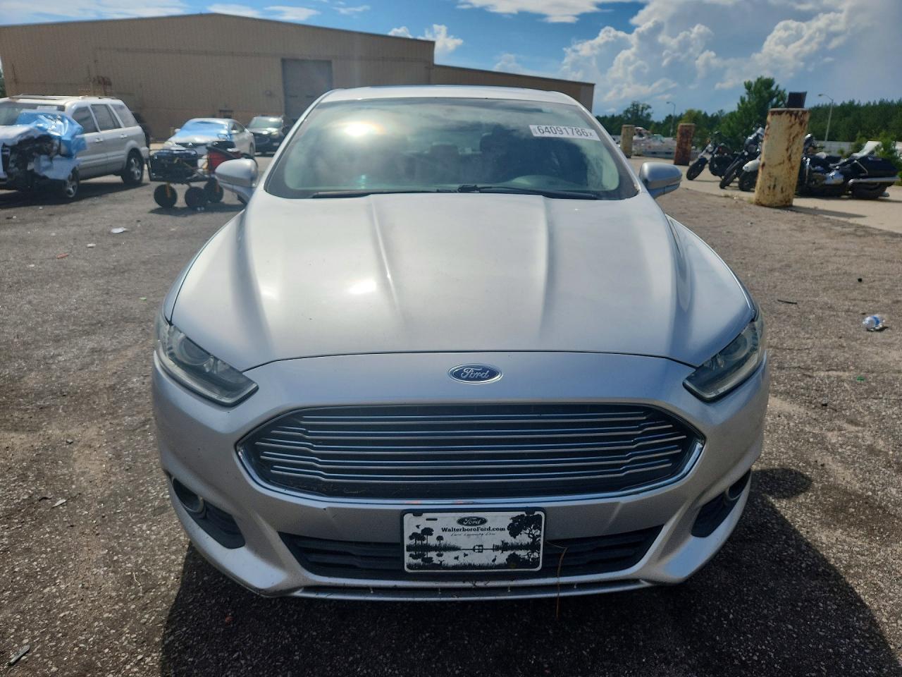 2013 Ford Fusion Se Gray vin: 3FA6P0H91DR348541