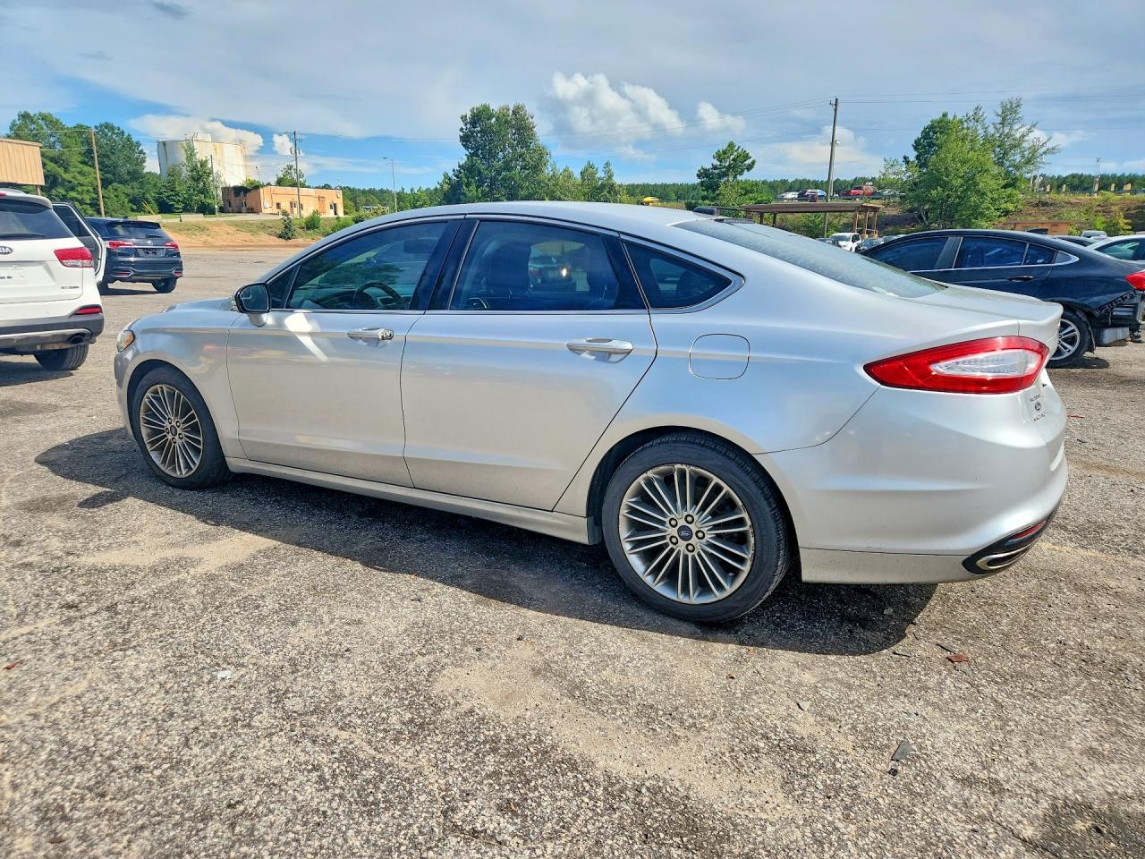 2013 Ford Fusion Se Gray vin: 3FA6P0H91DR348541