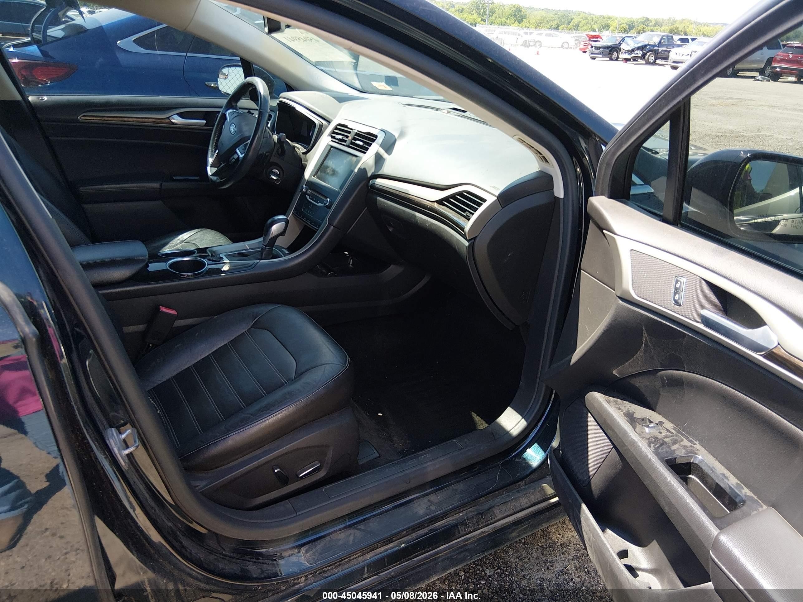 2014 Ford Fusion Se Dark Blue vin: 3FA6P0H91ER121321