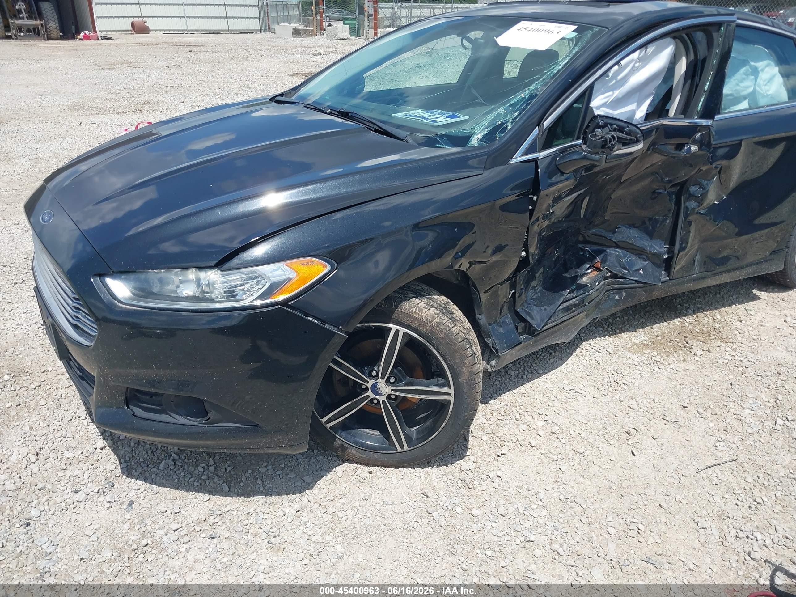 2014 Ford Fusion Se Black vin: 3FA6P0H91ER274457