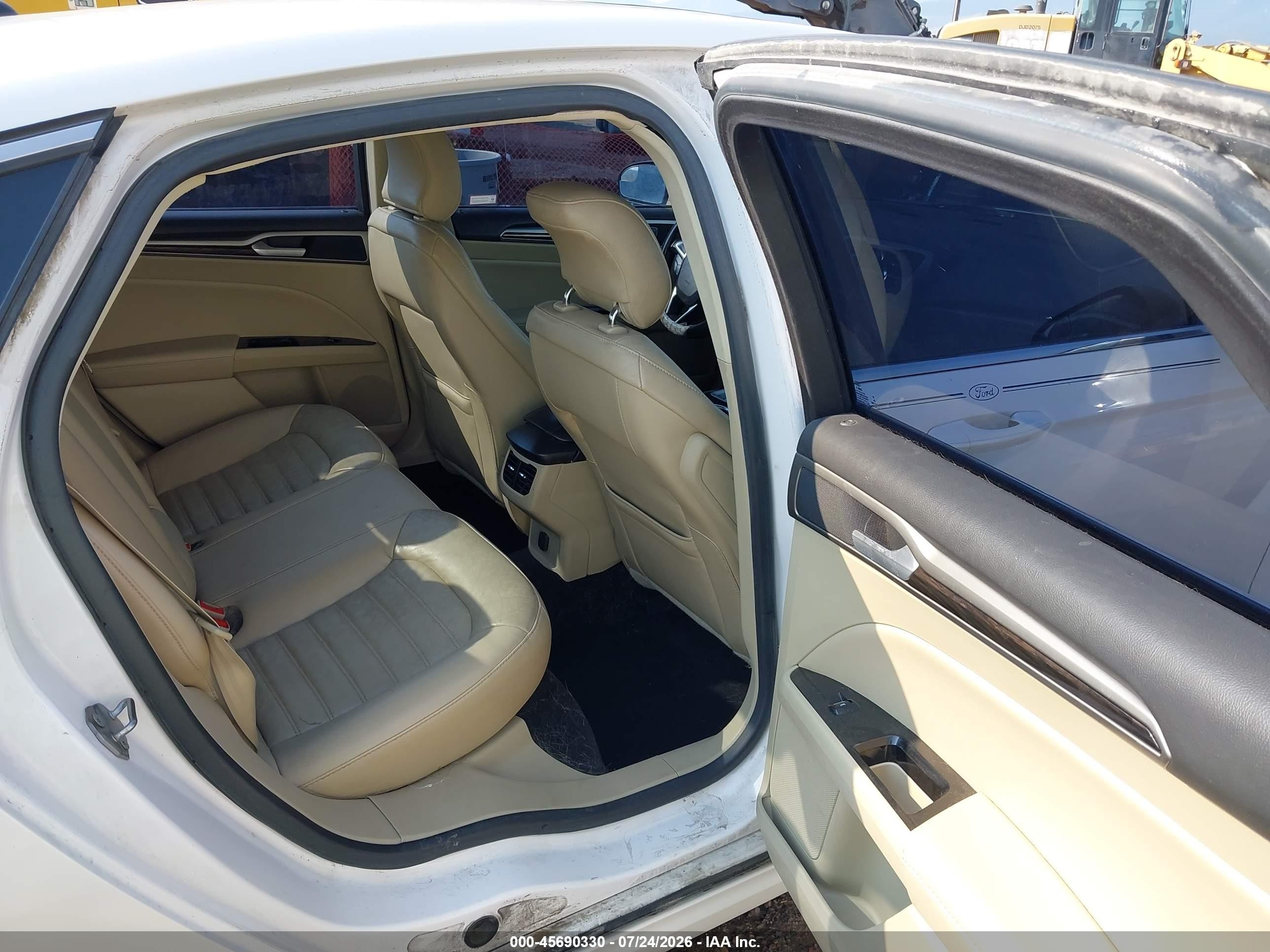 2014 Ford Fusion Se White vin: 3FA6P0H91ER275804
