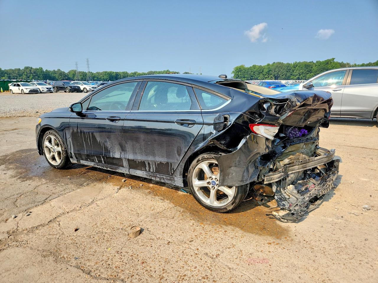 2014 Ford Fusion Se Черный vin: 3FA6P0H91ER311958