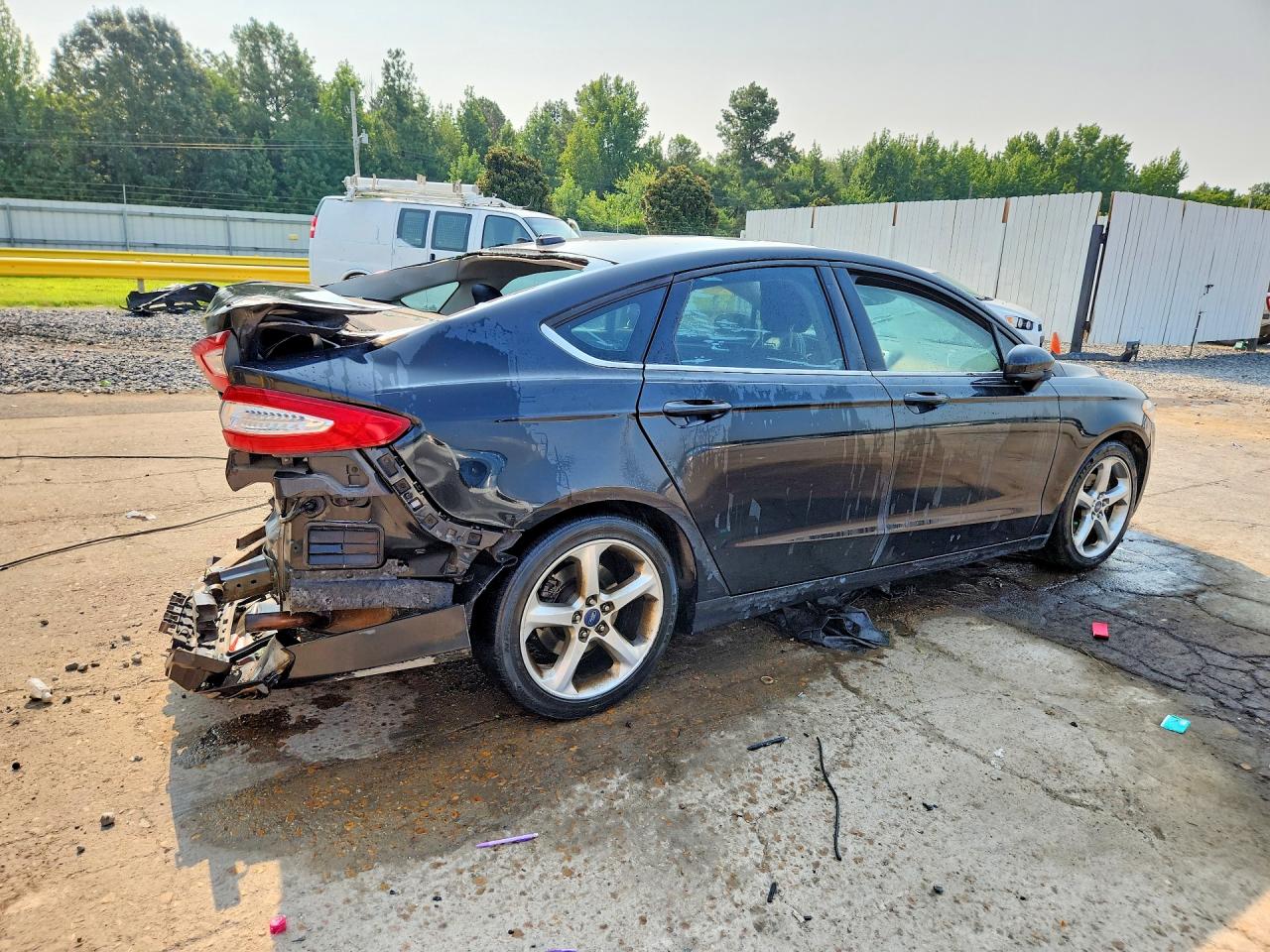 2014 Ford Fusion Se Черный vin: 3FA6P0H91ER311958