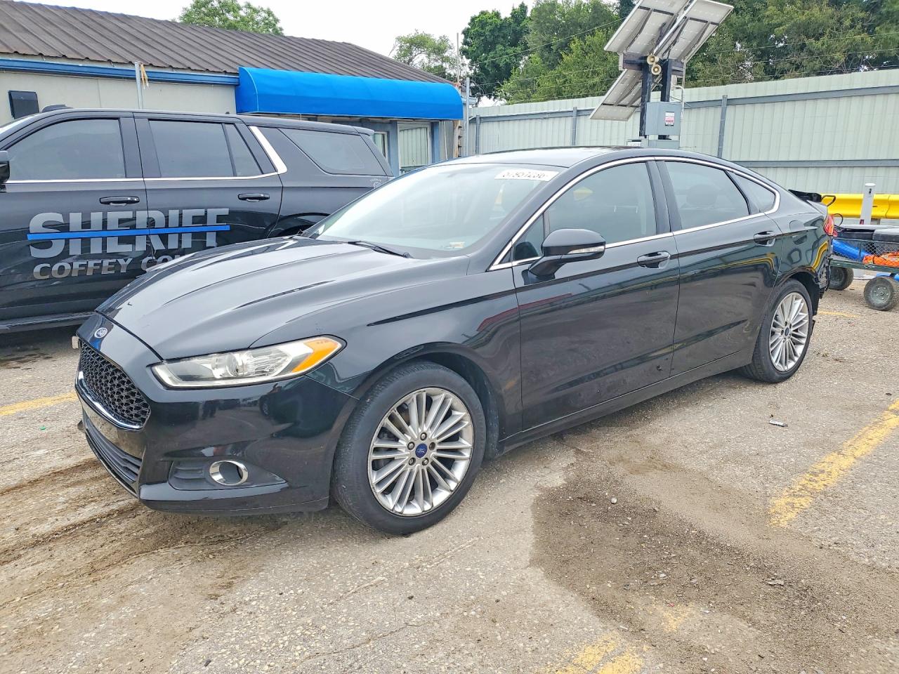 2014 Ford Fusion Se Black vin: 3FA6P0H91ER340098