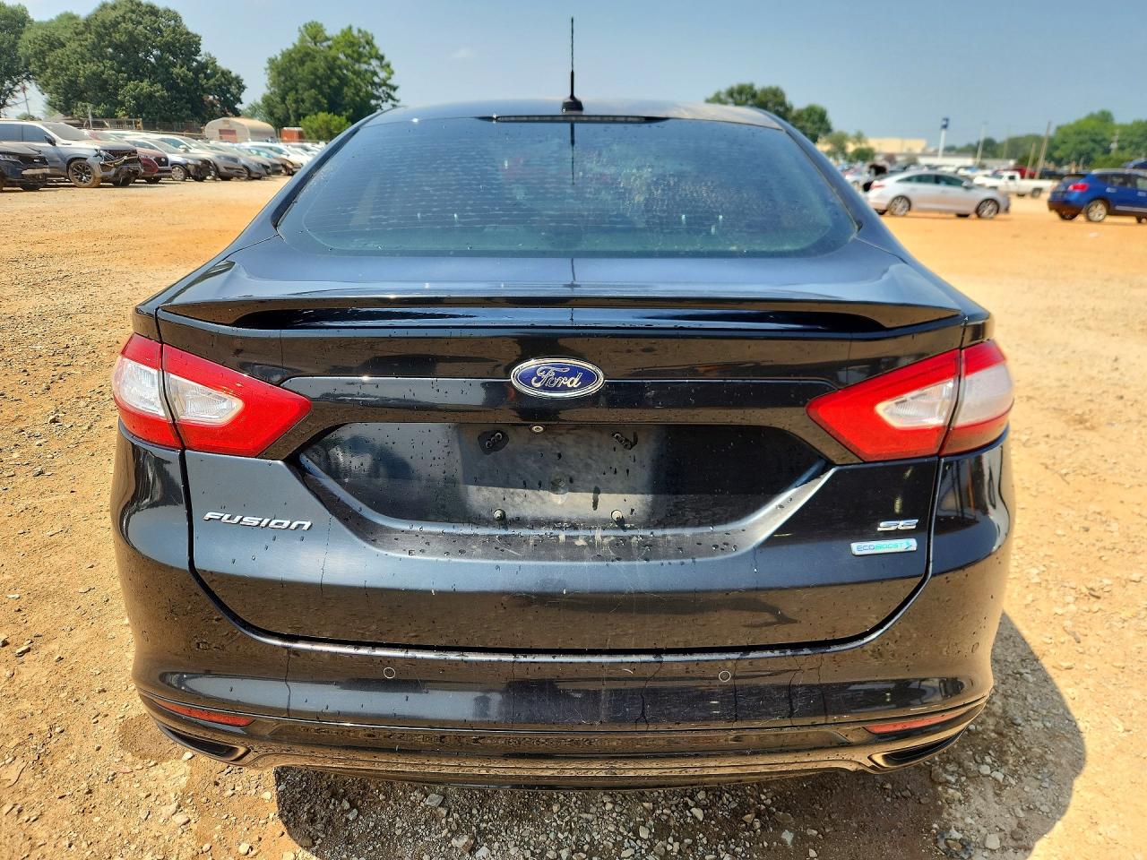 2015 Ford Fusion Se Black vin: 3FA6P0H91FR149198