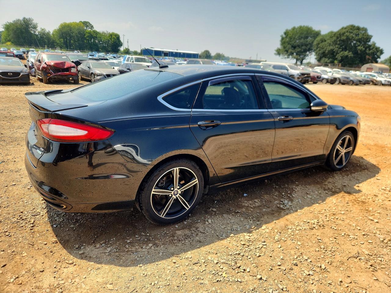 2015 Ford Fusion Se Black vin: 3FA6P0H91FR149198