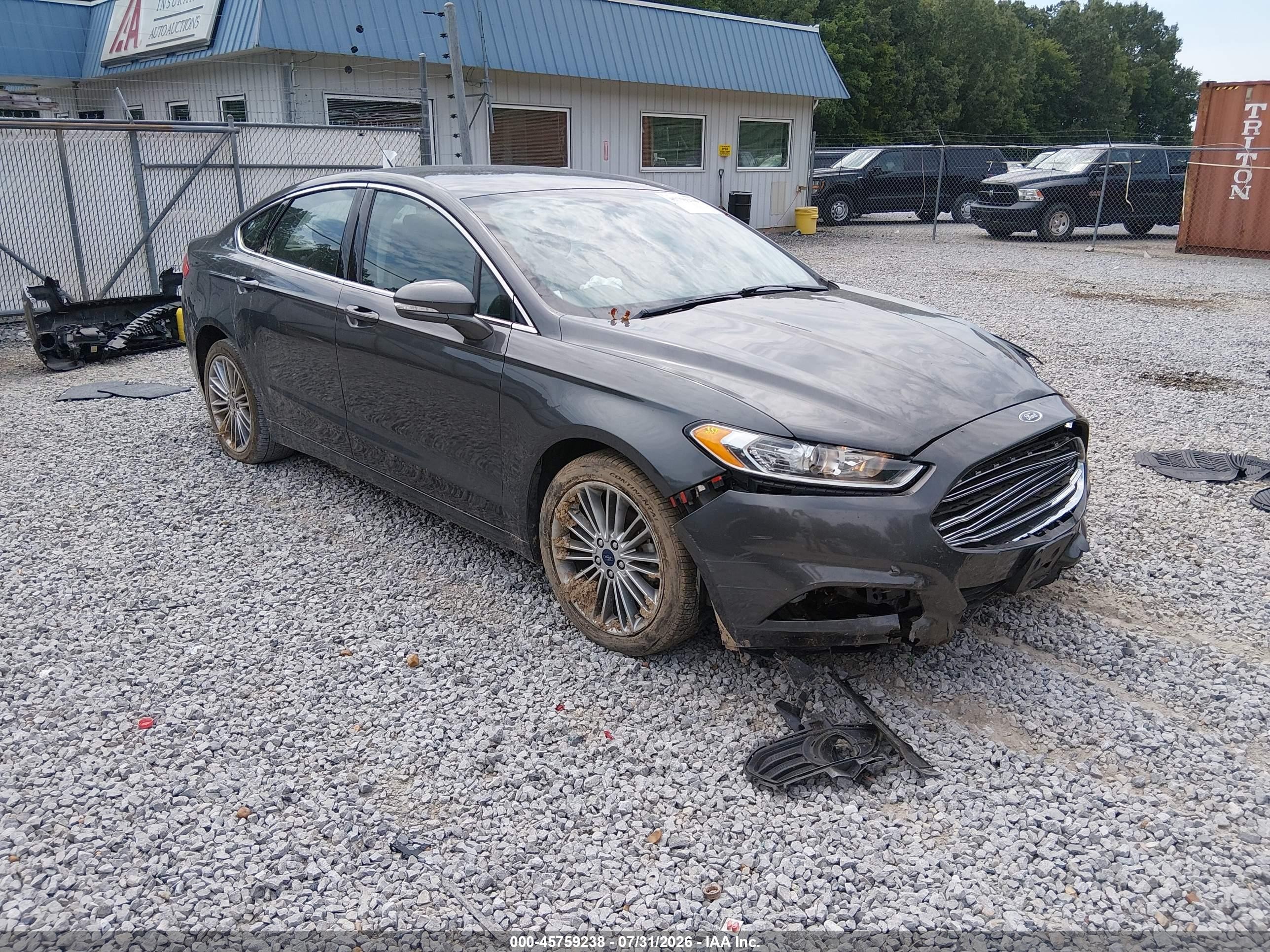 2015 Ford Fusion Se Черный vin: 3FA6P0H91FR177664